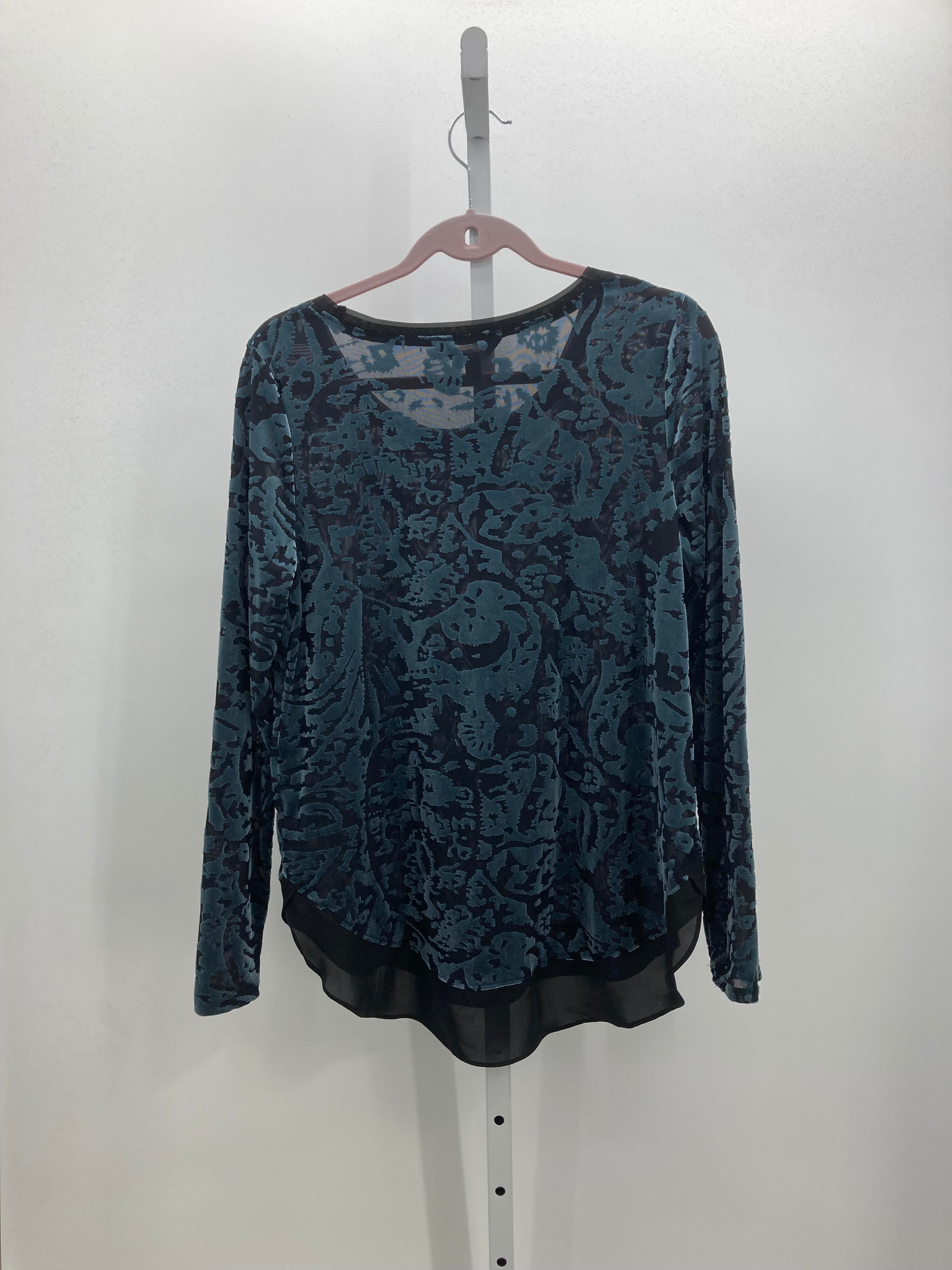 Vera Wang Size Medium Misses Long Sleeve Shirt