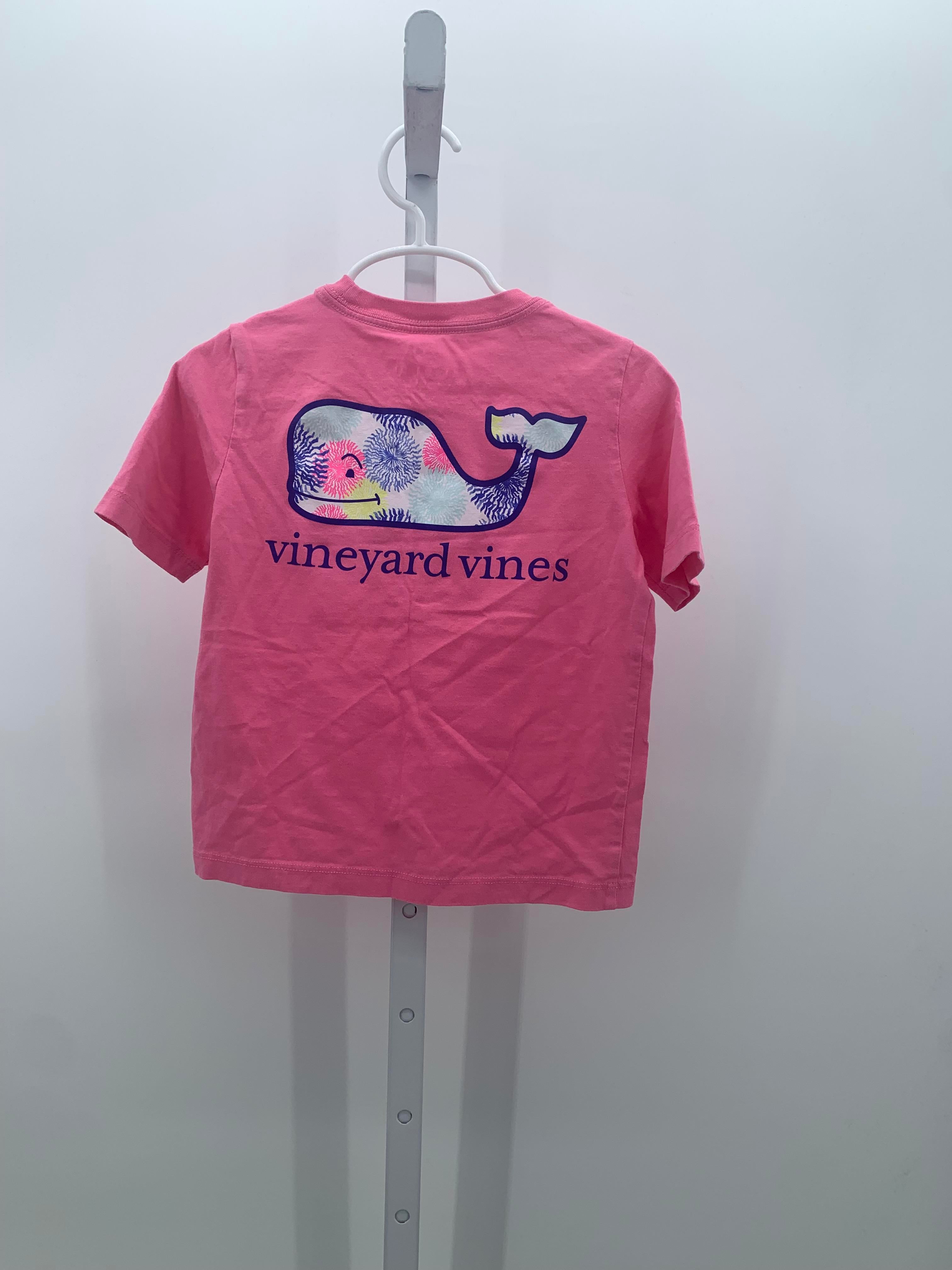 Vineyard Vines Size 3T Girls Short Sleeve Shirt