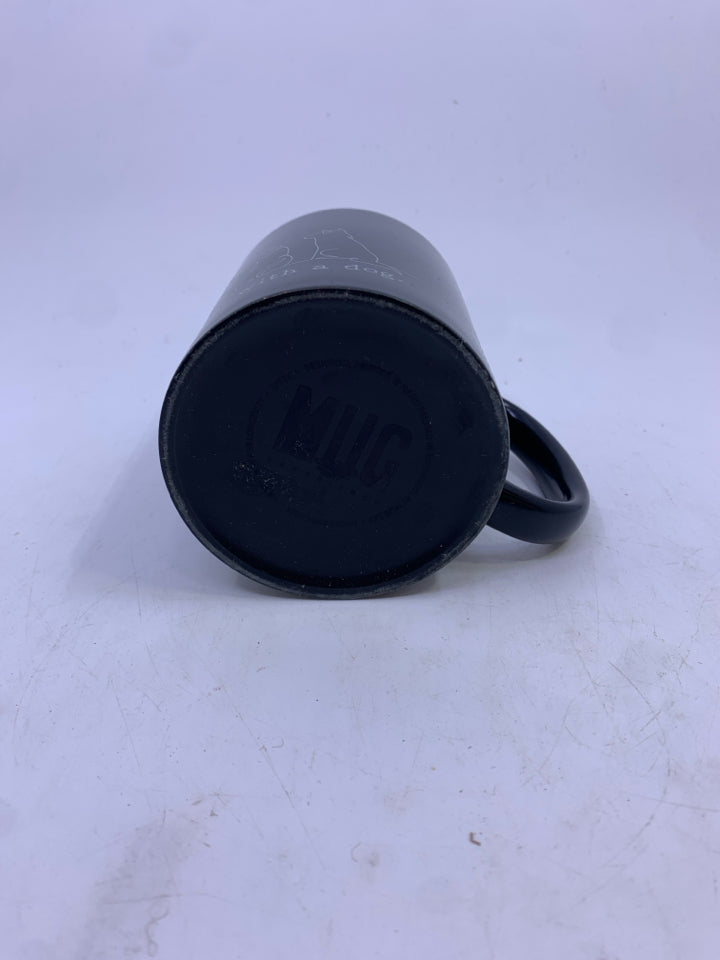 "LIFE IS BETTER WITH DOGS" MUG.