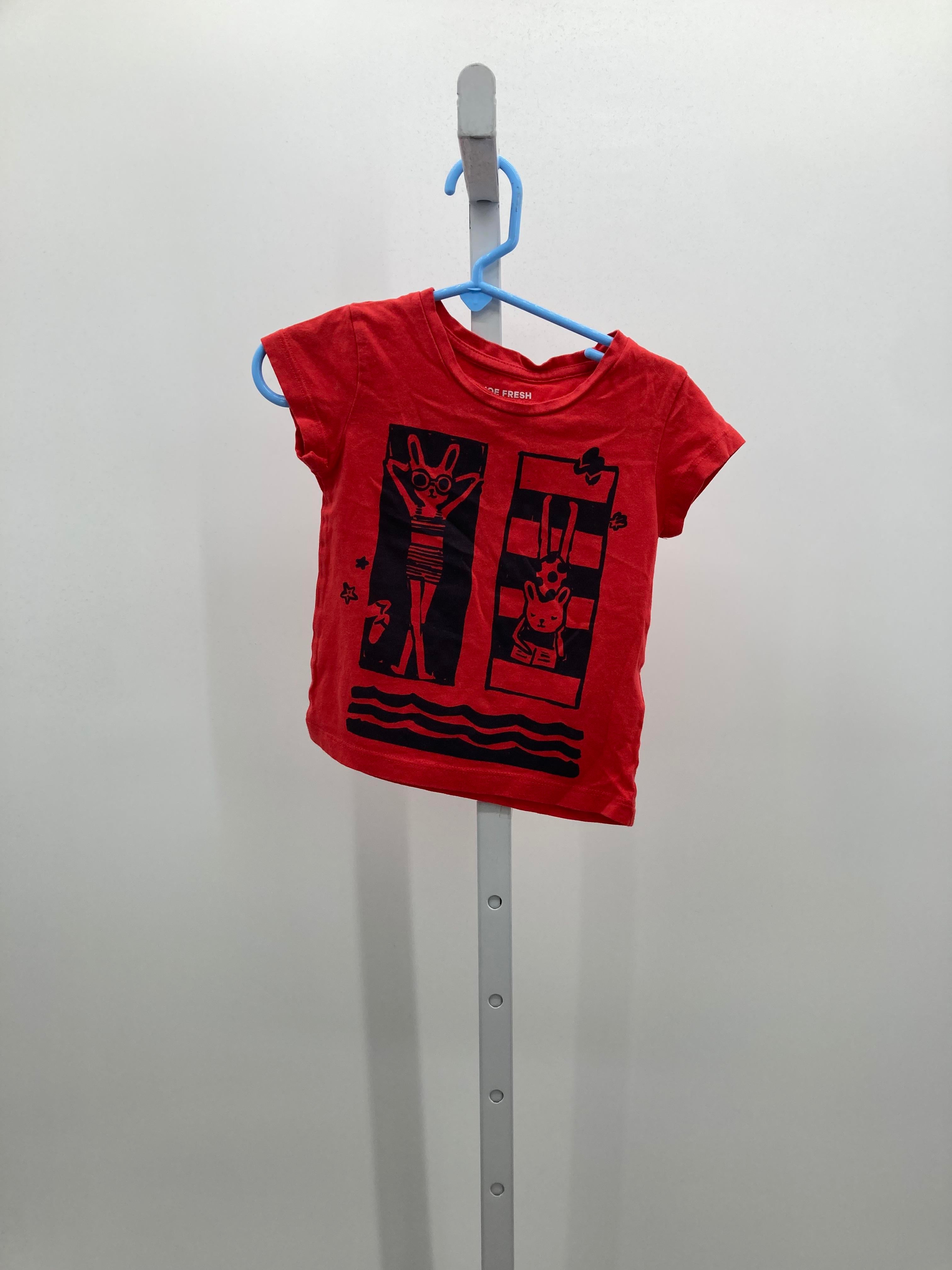 Joe Fresh Size 2 Girls Short Sleeve Shirt