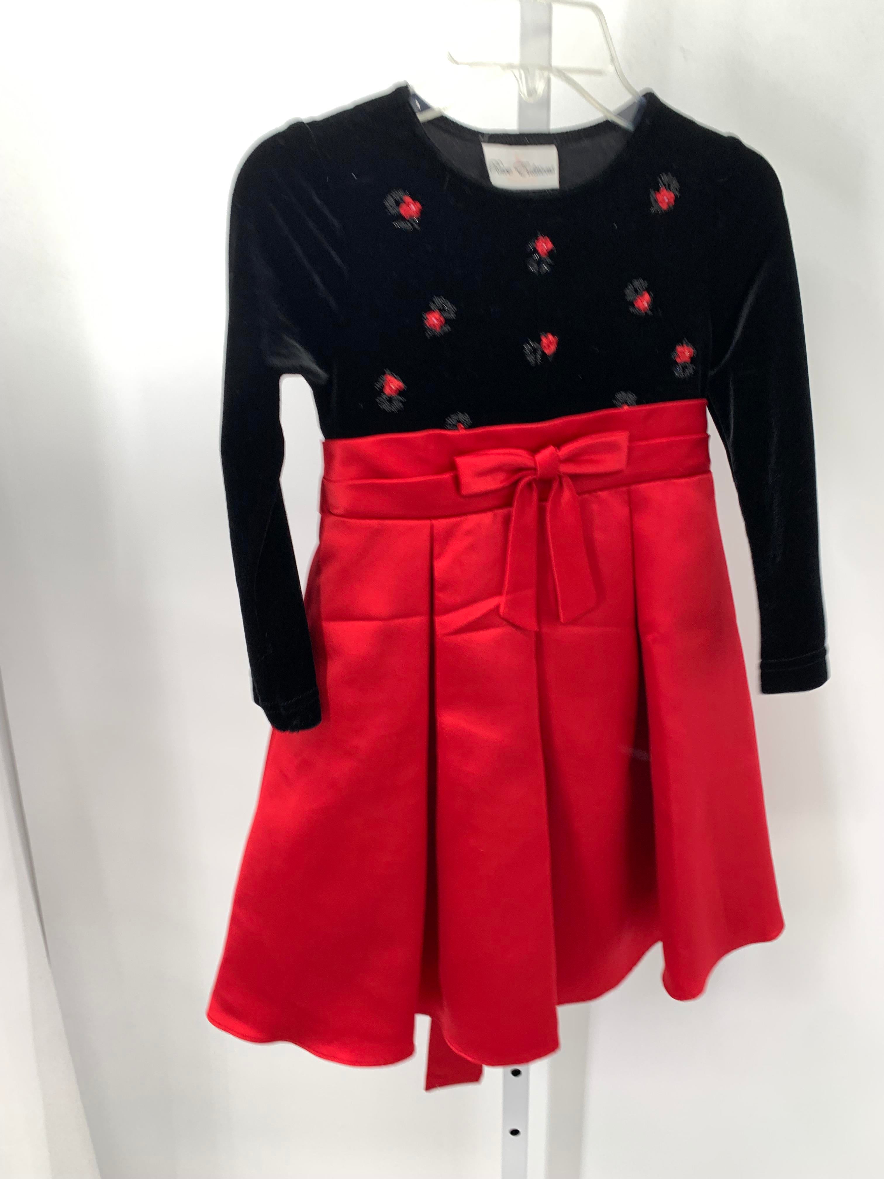 Rare Editions Size 5 Girls Long Sleeve Dress