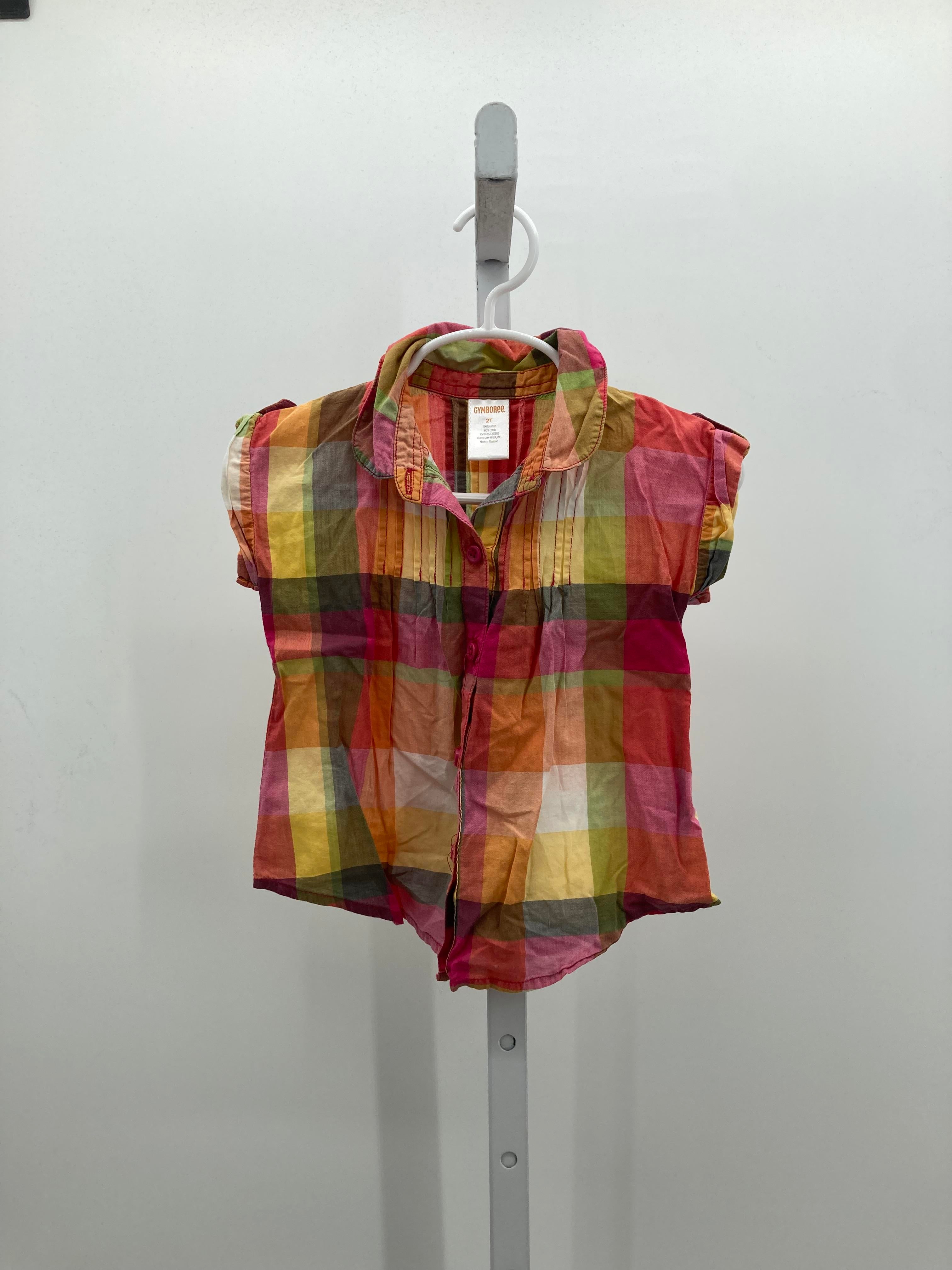 Gymboree Size 2T Girls Short Sleeve Shirt