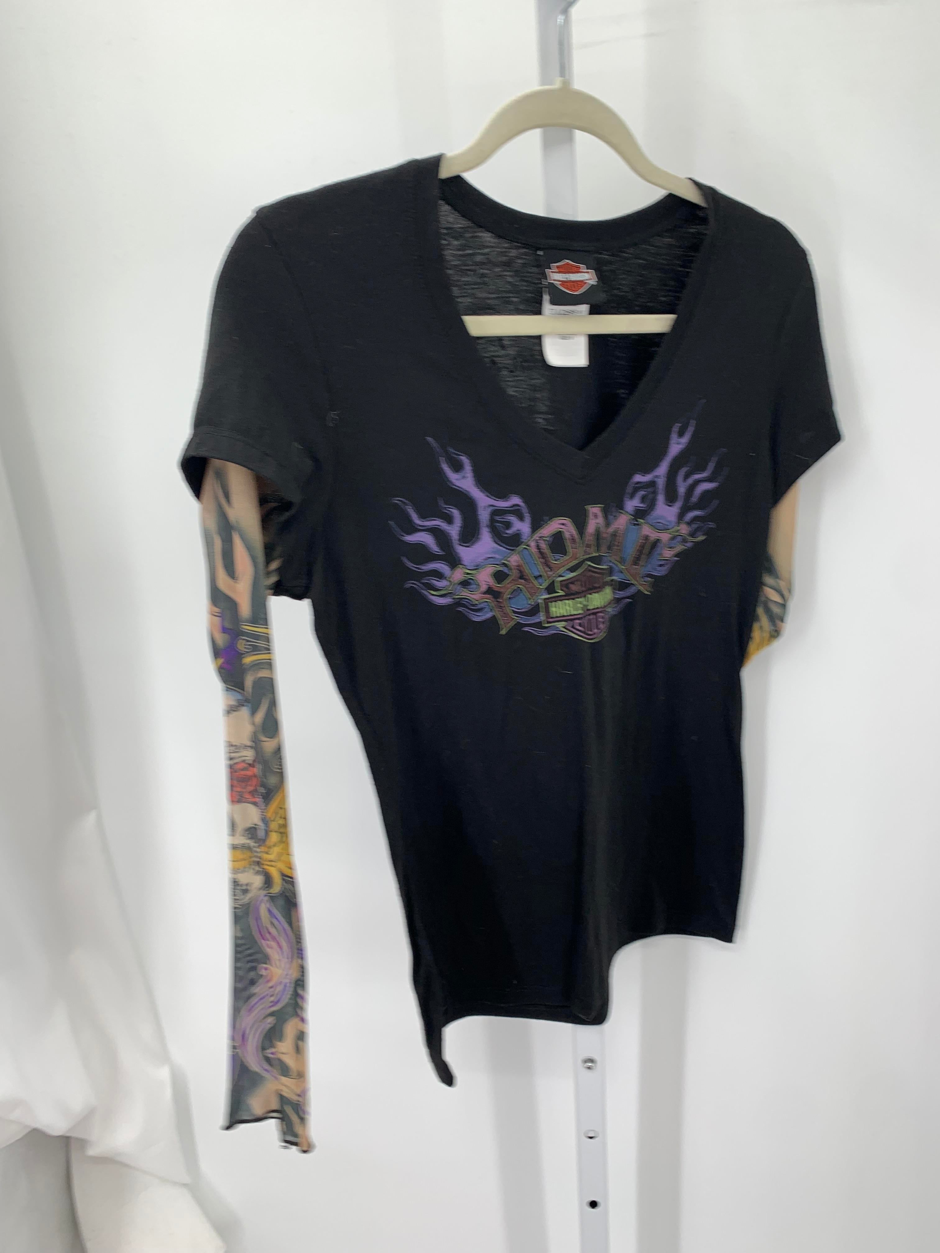 Harley-Davidson Size Small Misses Long Sleeve Shirt