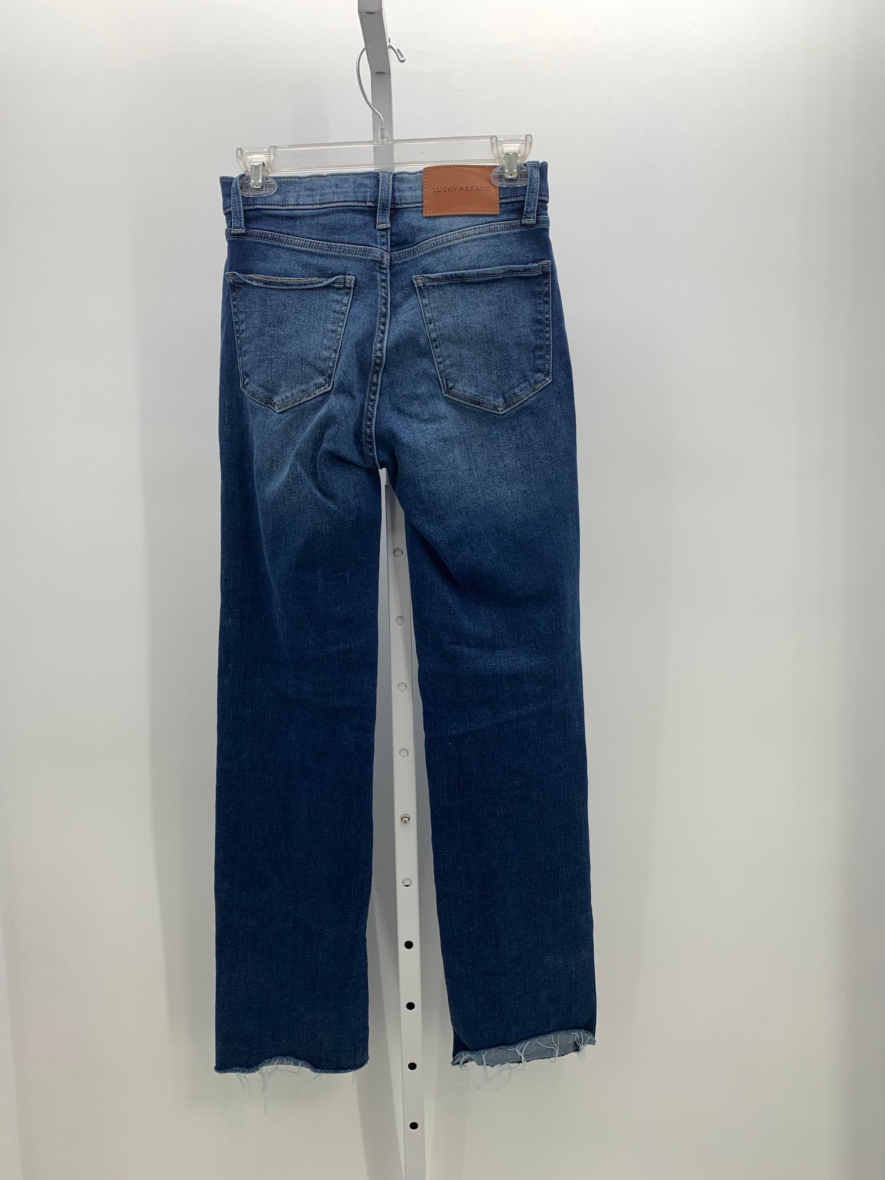 Lucky Brand Size 4 Long Misses Jeans