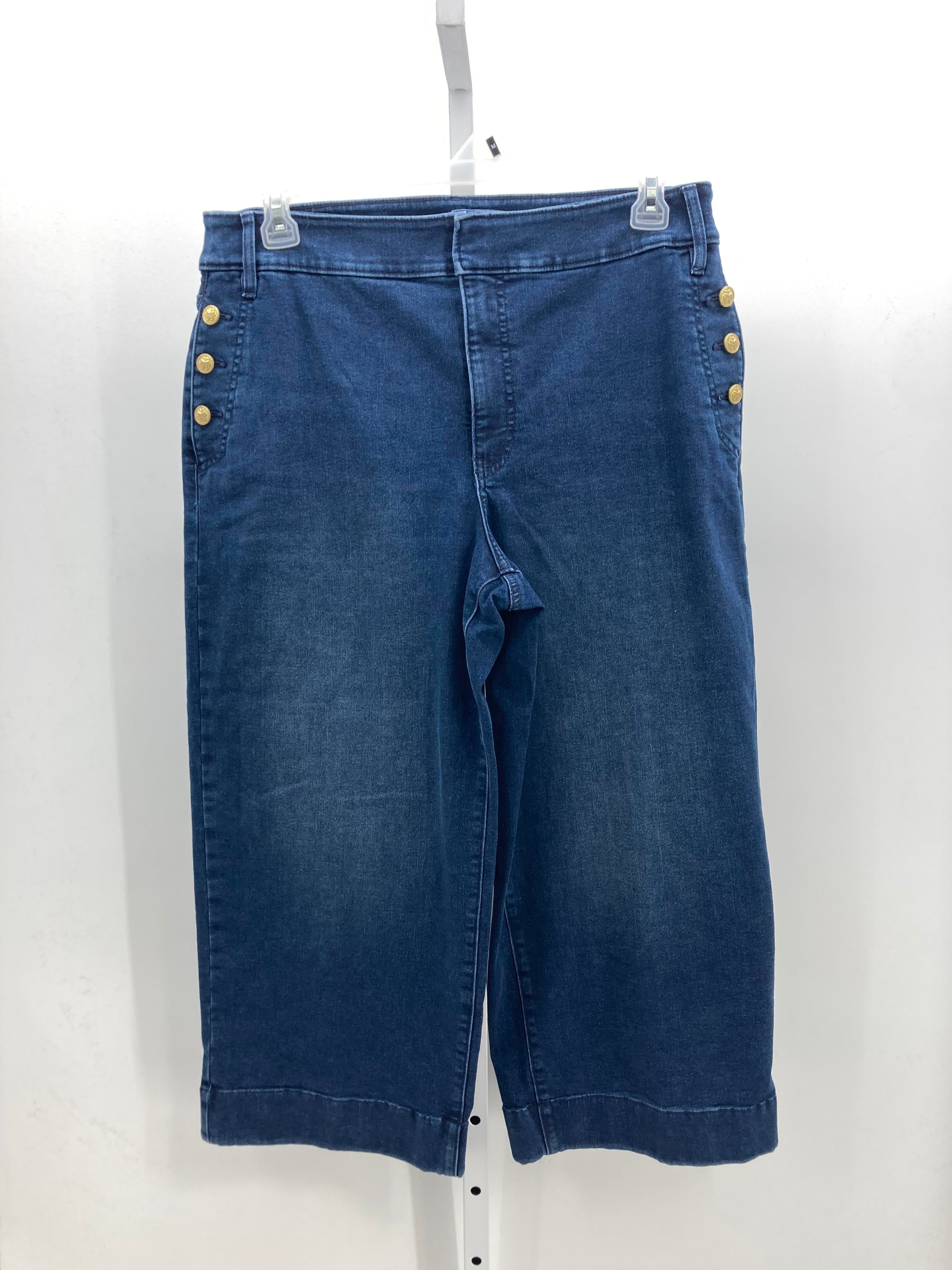 Croft & Barrow Size 16 Misses Cropped Jeans