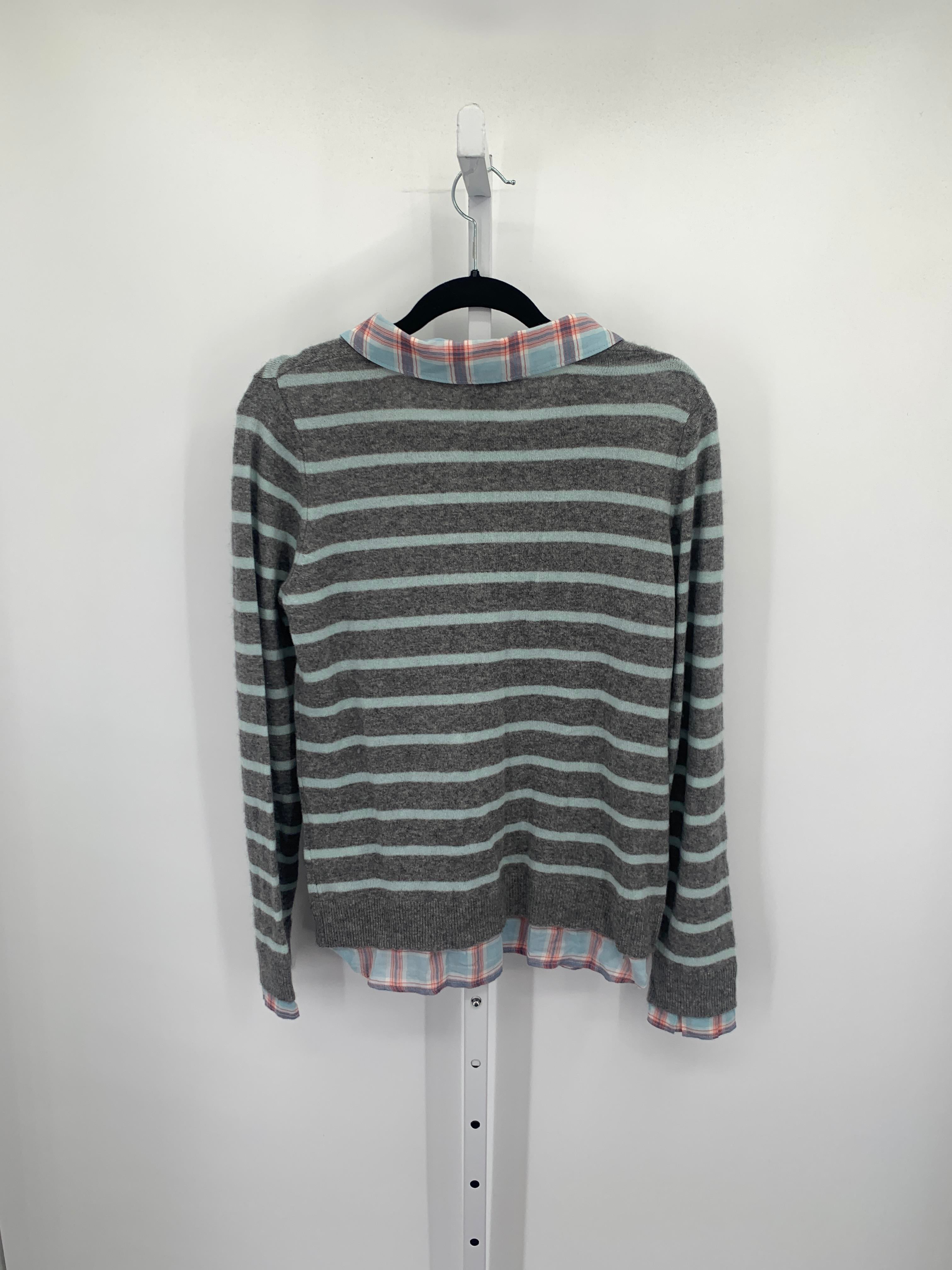 Joie Size Large Misses Long Slv Sweater