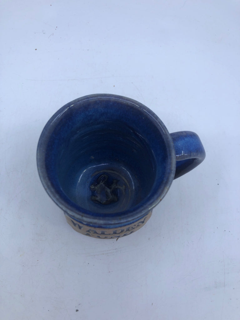 POTTERY WALDEN POND MUG.