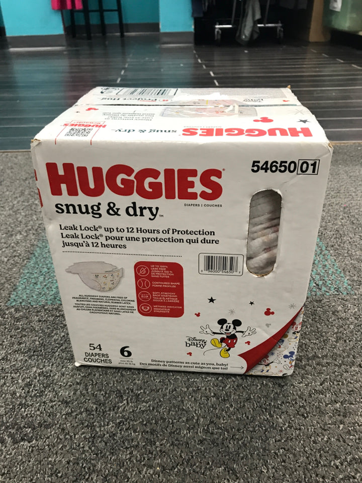 Huggies Snug & dry 54 pack