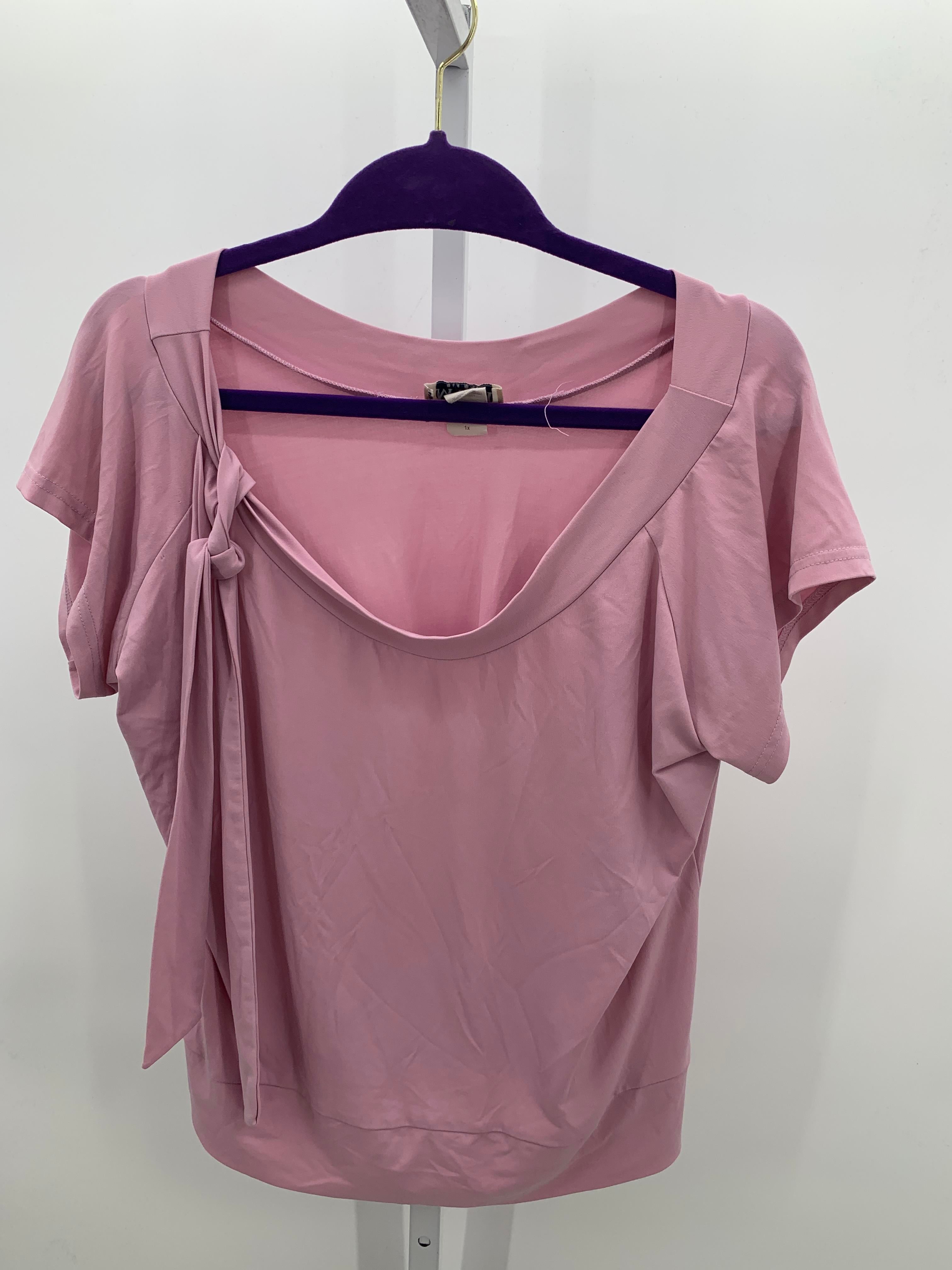MKM Designs Size 1X Womens Short Sleeve Shirt