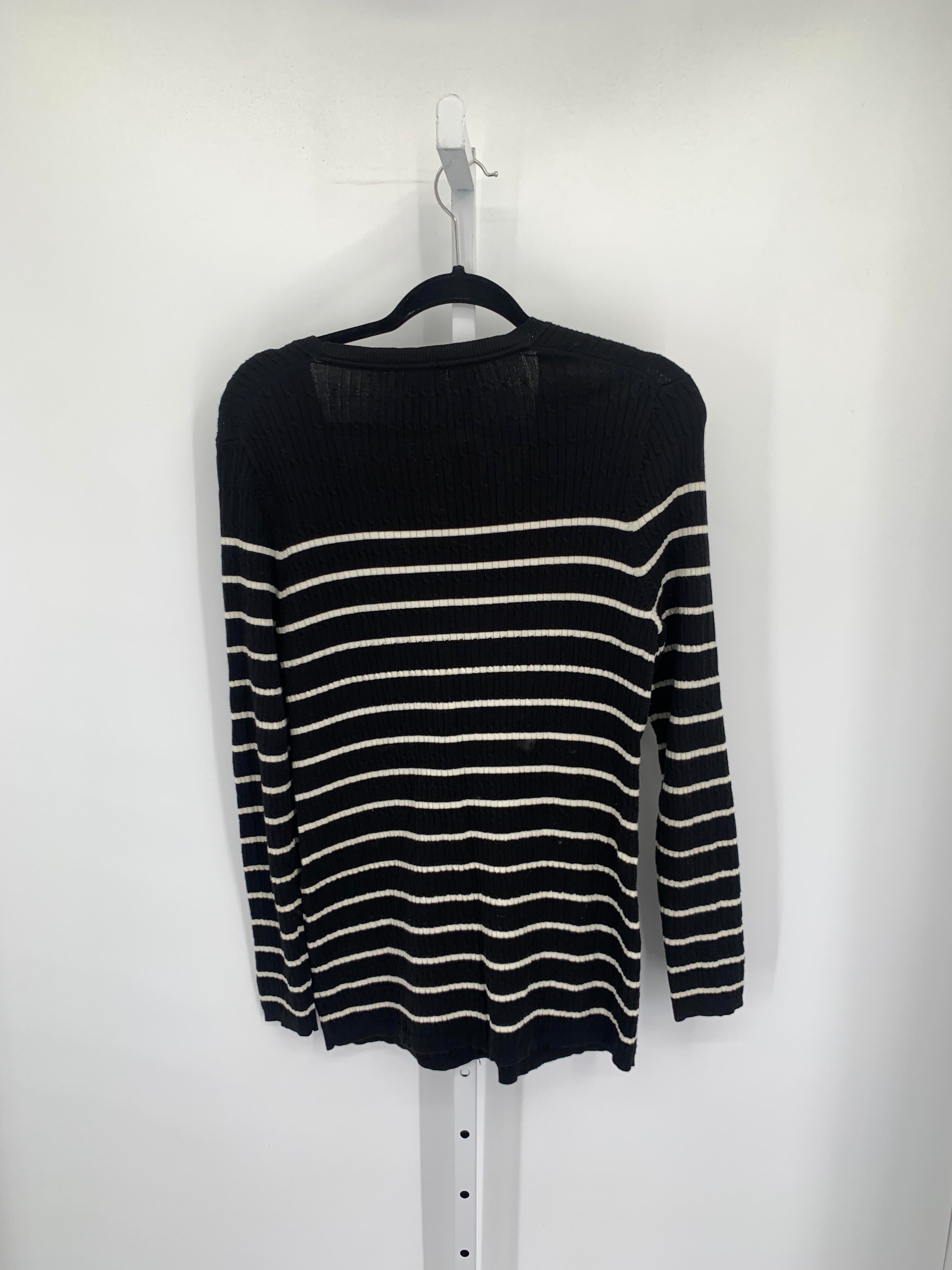 Charter Club Size Large Misses Long Slv Sweater