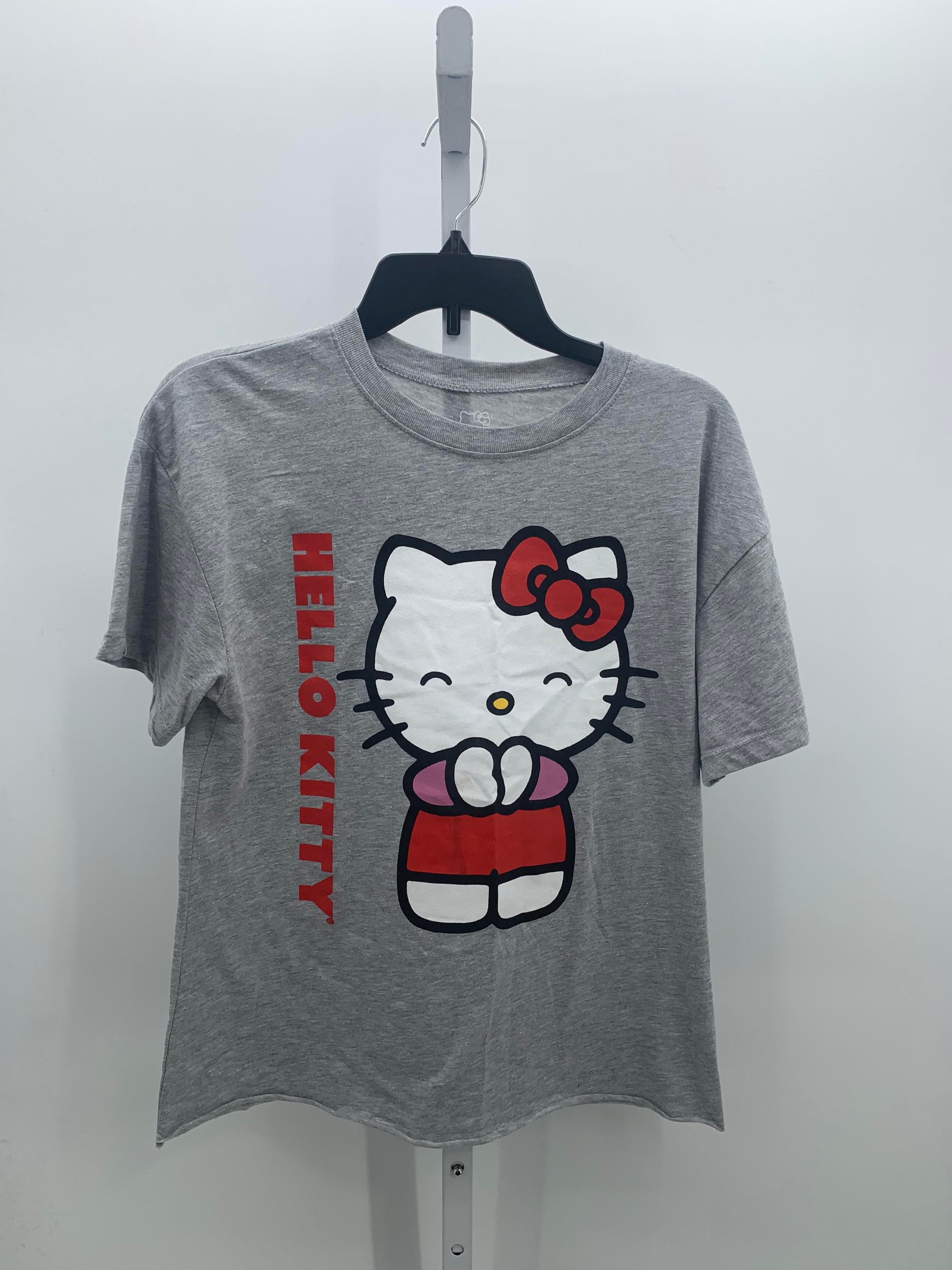 Hello Kitty Size Large Juniors Short Sleeve Shirt