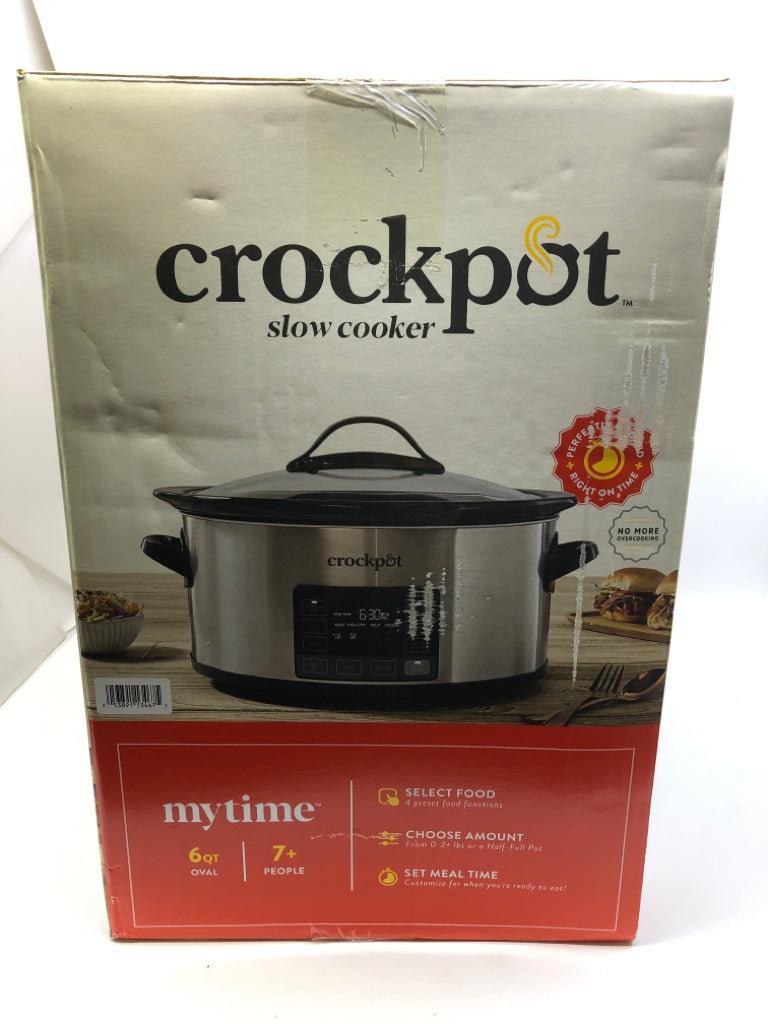 NIB CROCKPOT SLOW COOKER.