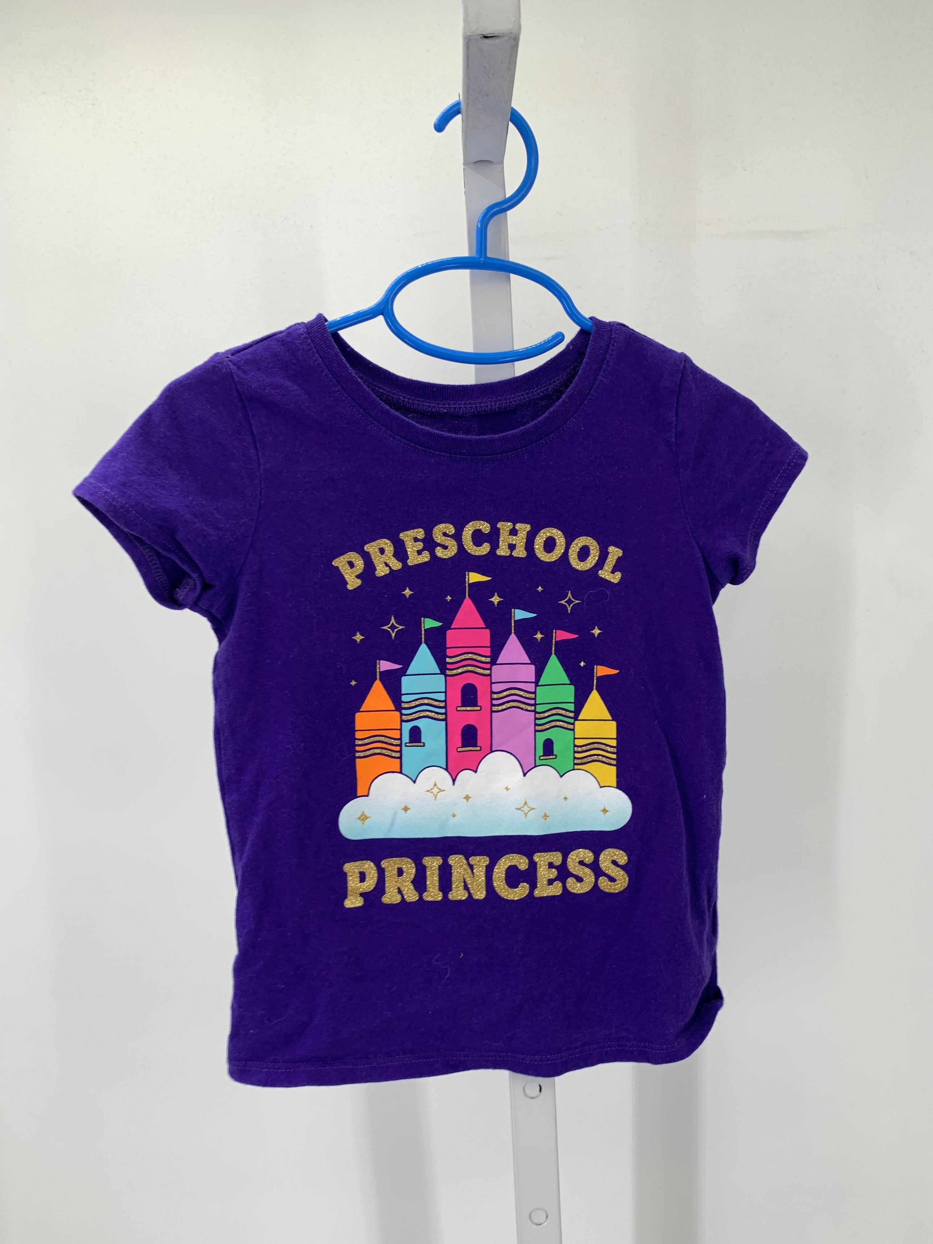 Children's Place Size 4T Girls Short Sleeve Shirt