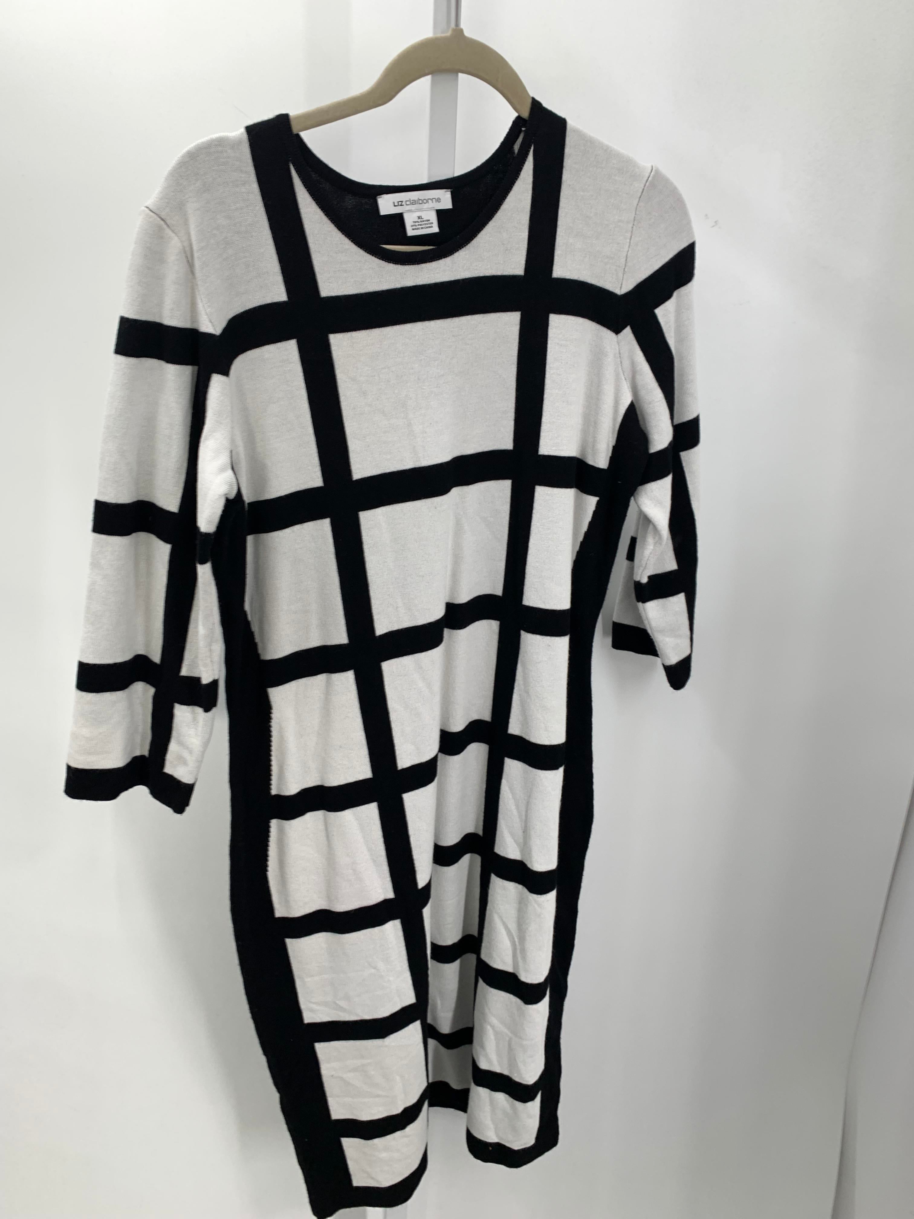 Liz Claiborne Size Extra Large Misses 3/4 Sleeve Dress