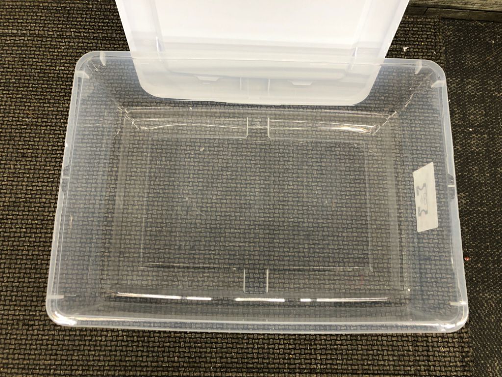STERILITE PLASTIC UNDER BED STORAGE.