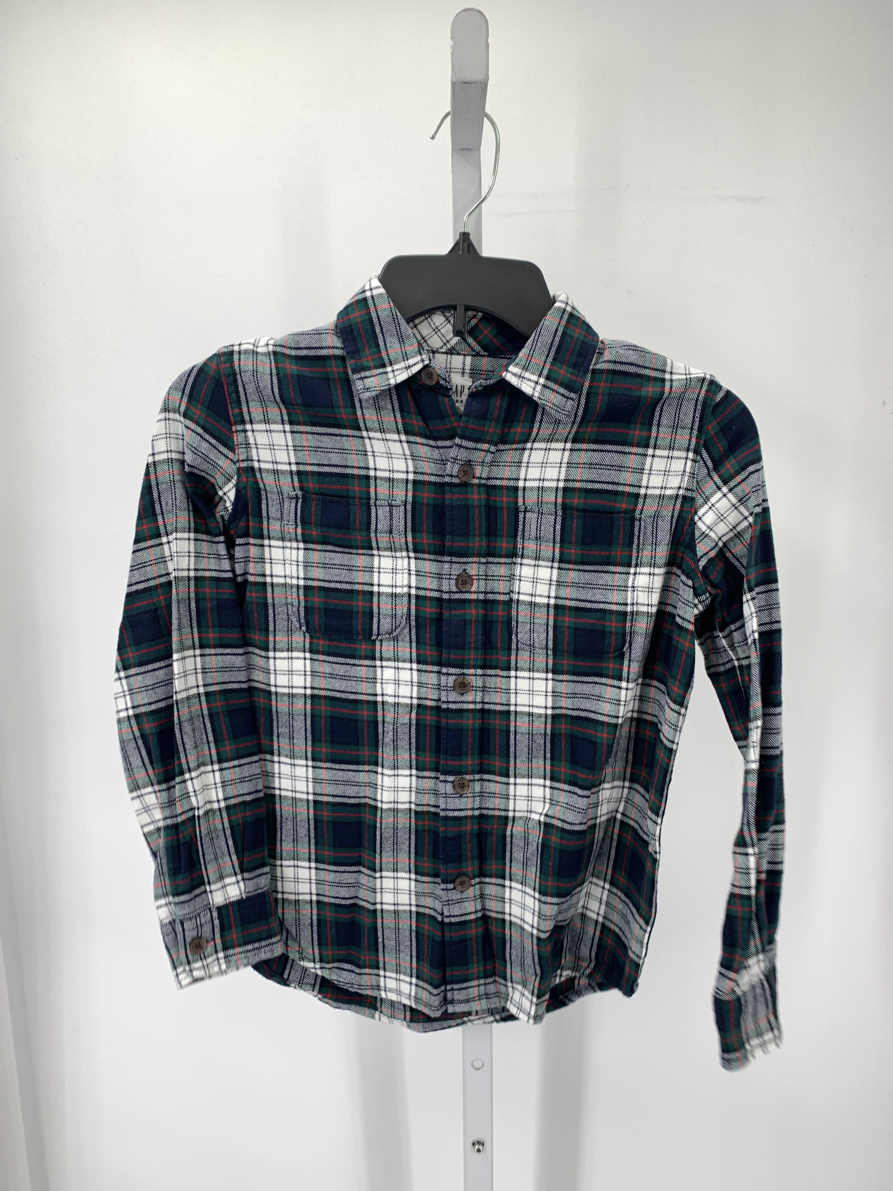 PLAID BTN DOWN