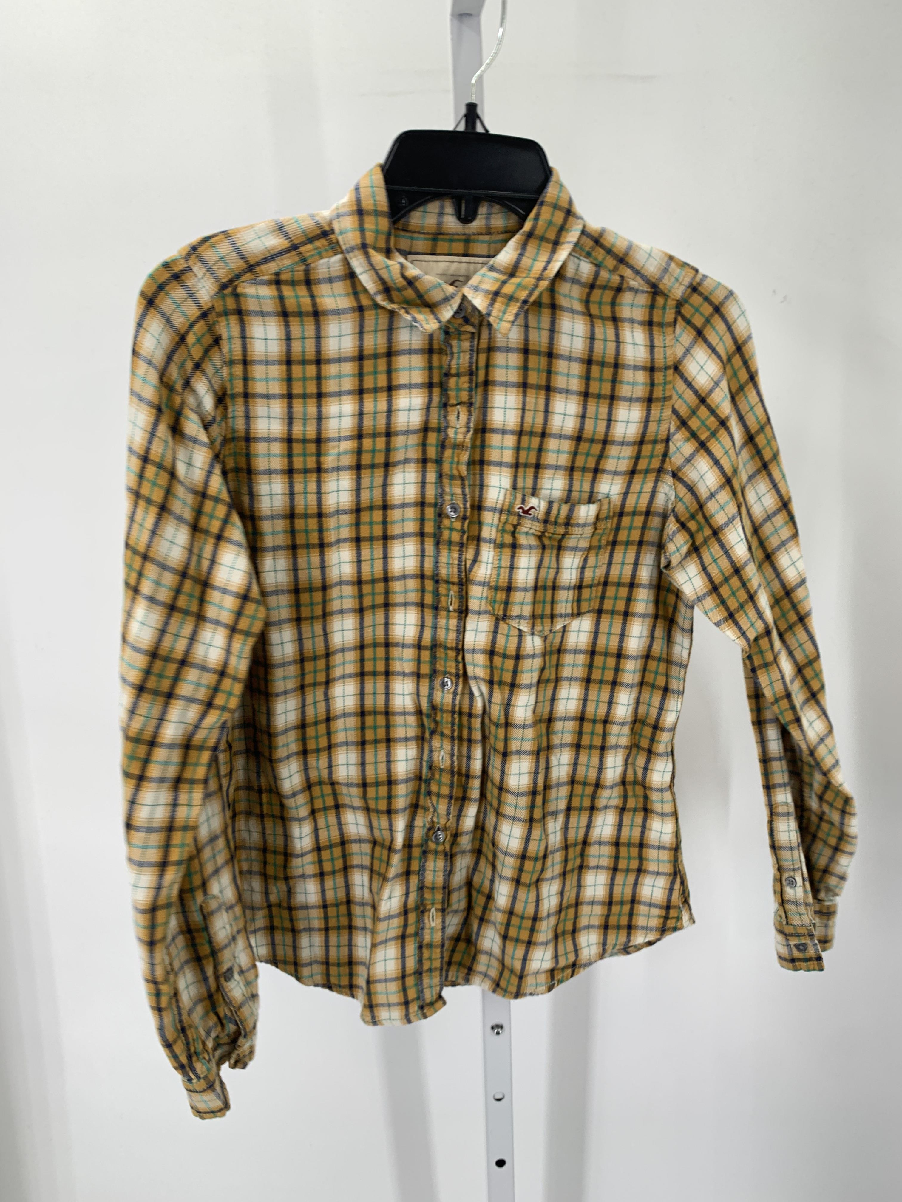 Hollister Size Medium Juniors Long Sleeve Shirt