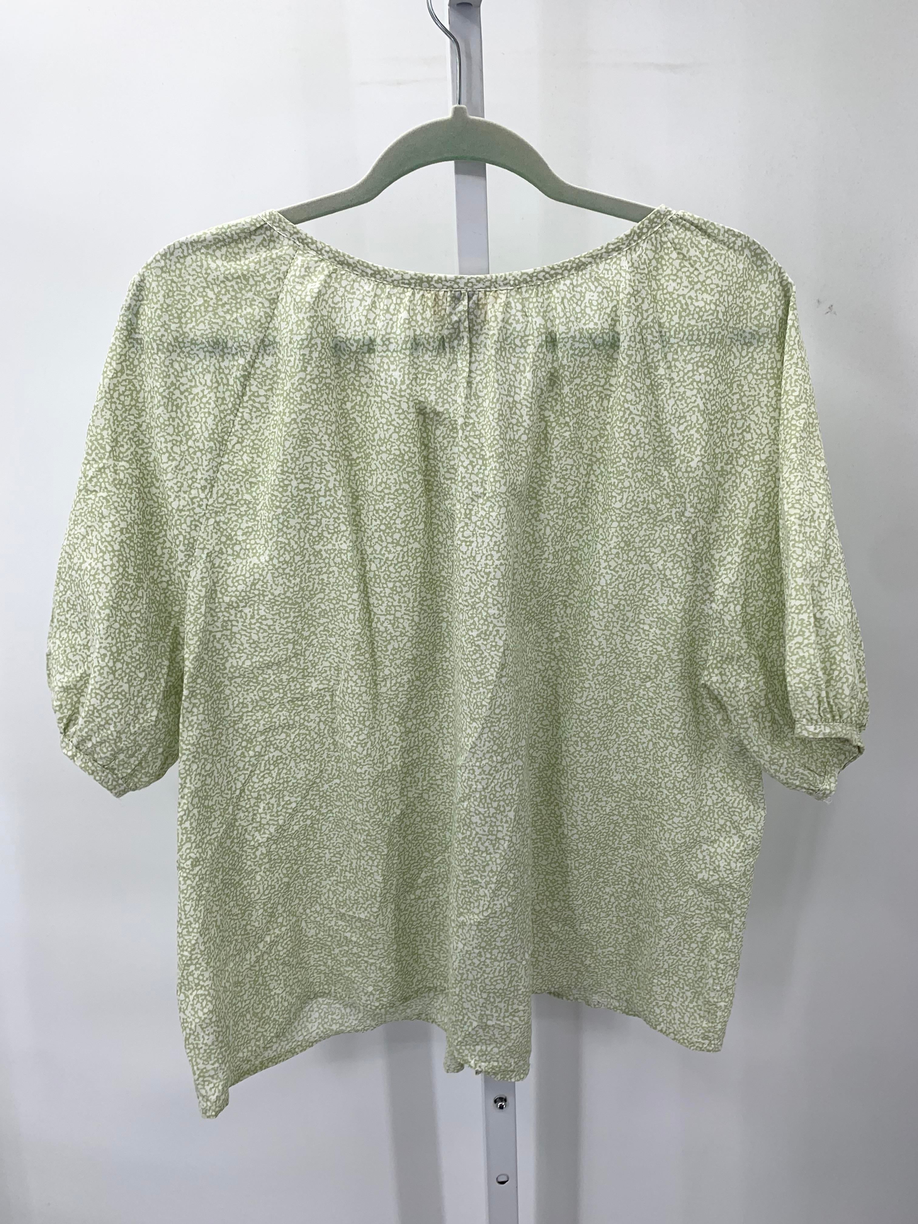 Universal Thread Size Extra Large Misses Short Sleeve Shirt