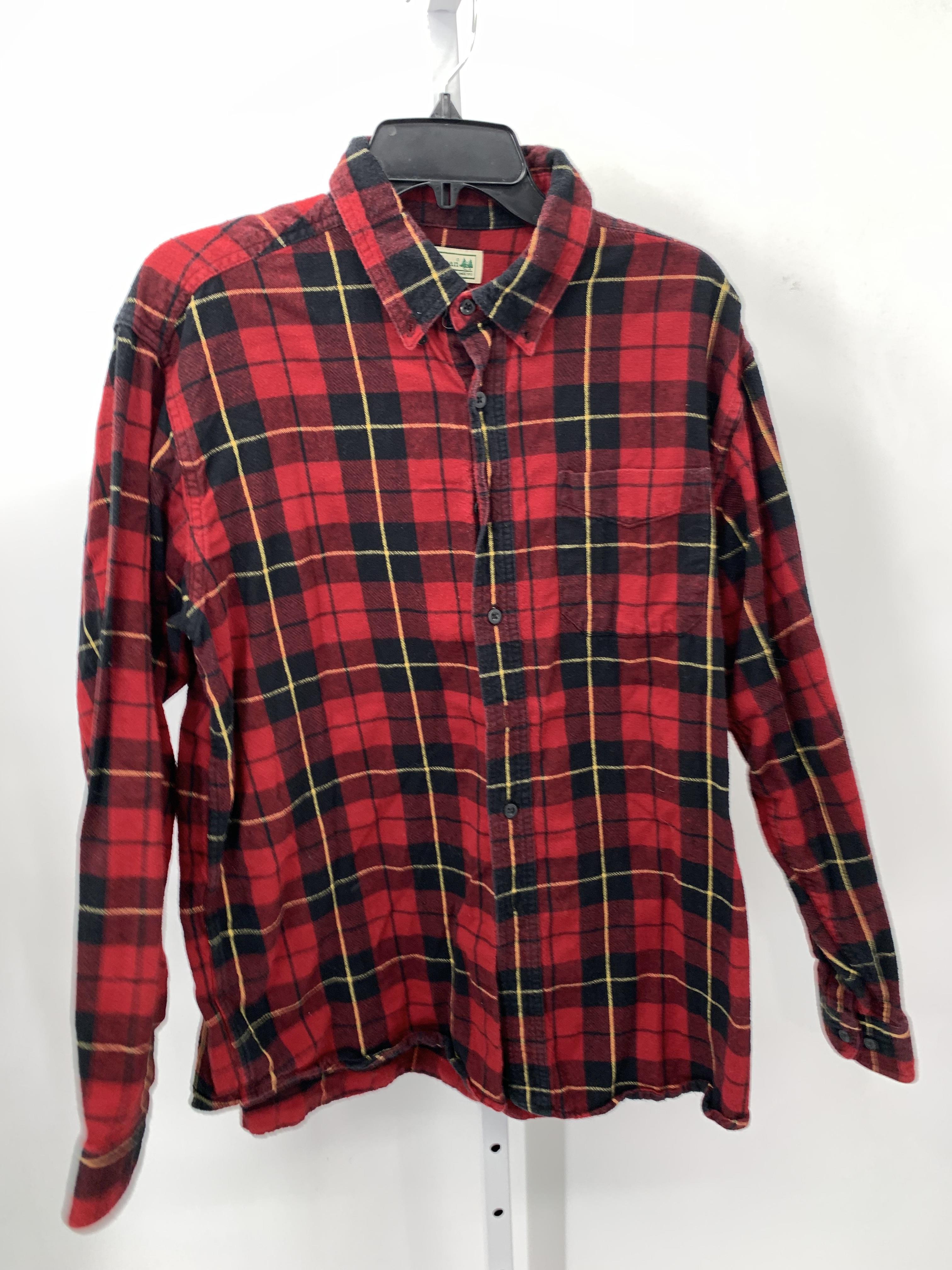 PLAID BTN DOWN