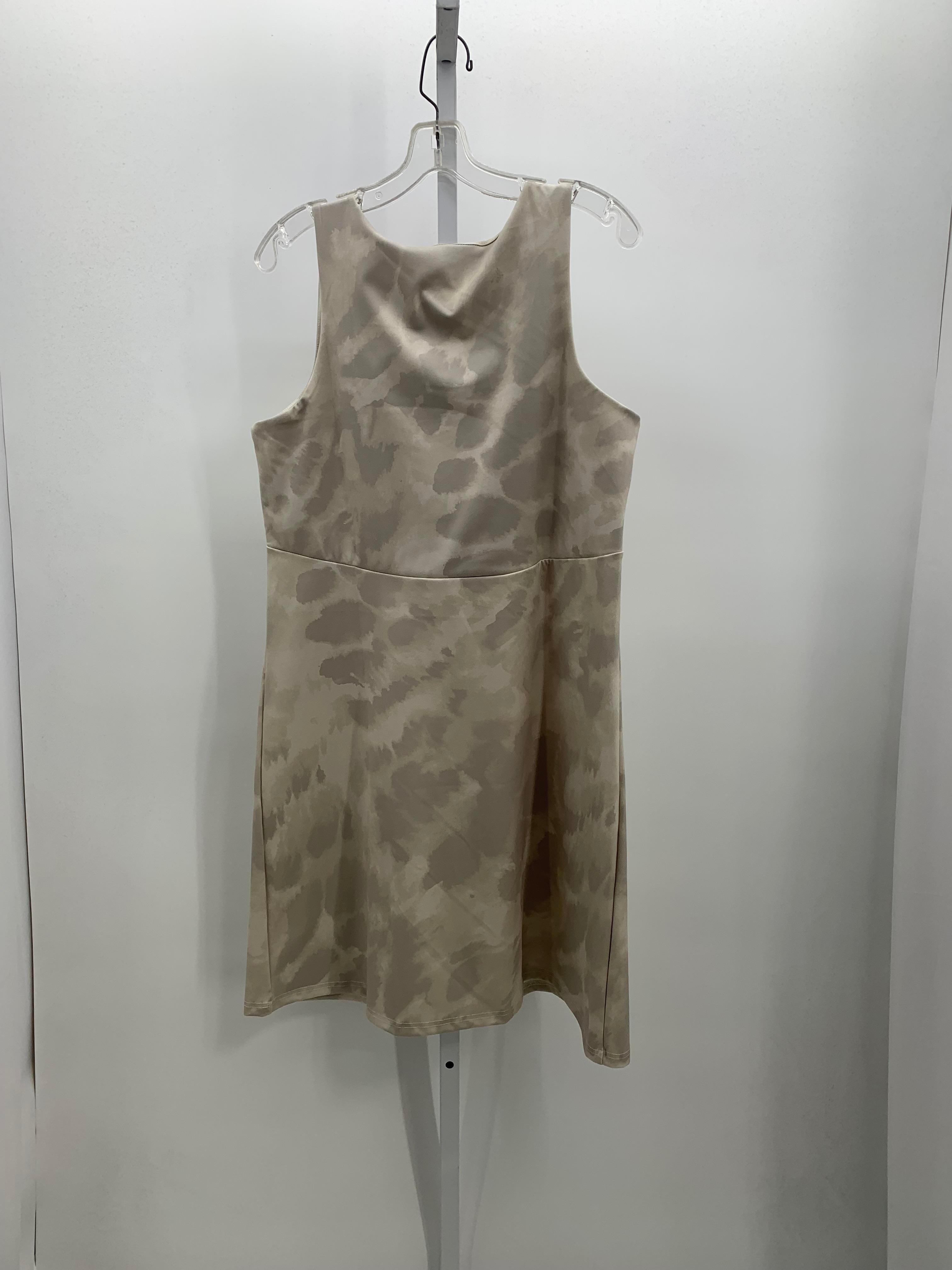 Garnet Hill Size Large Misses Sleeveless Dress