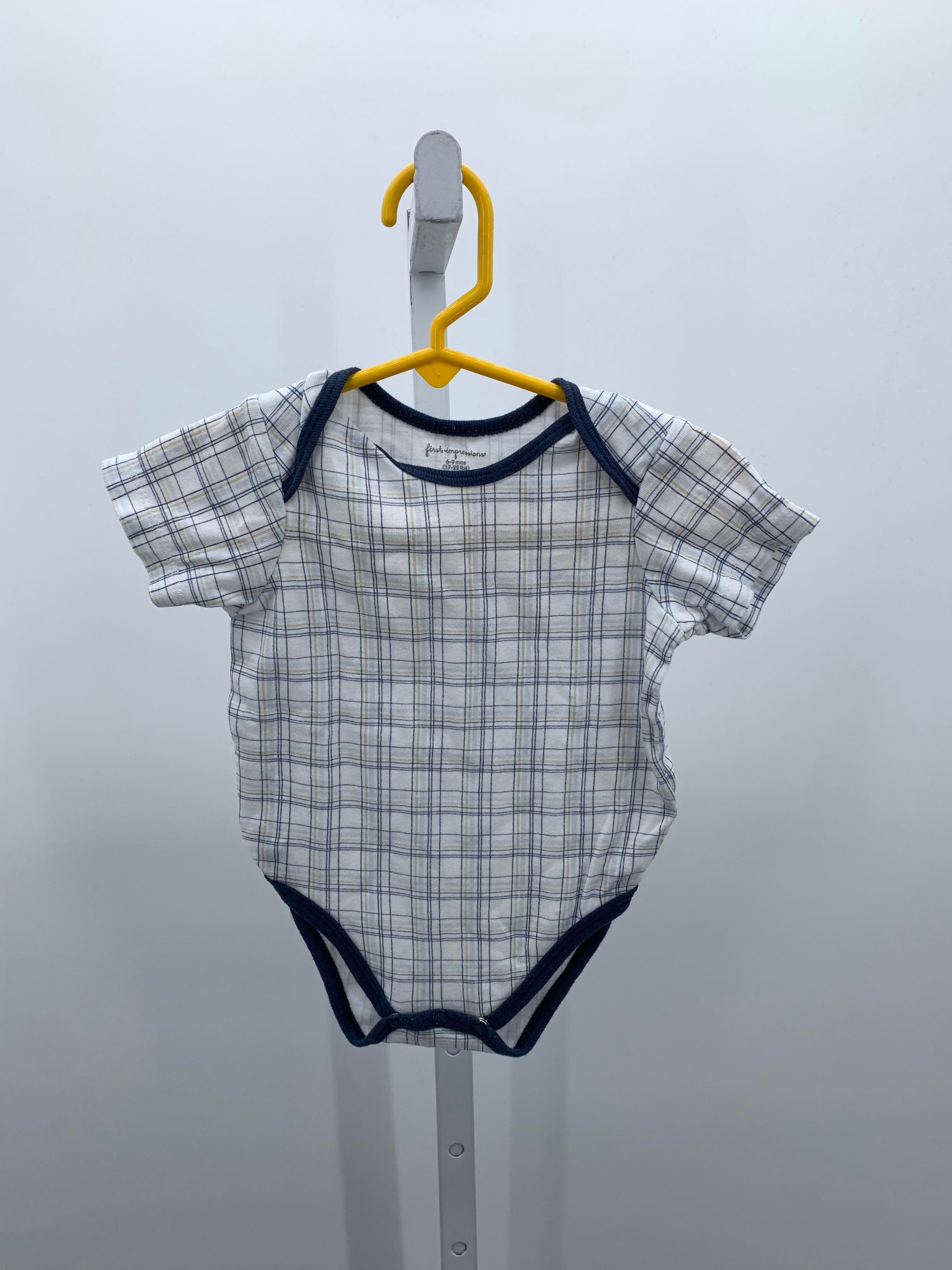 BLUE PLAID BODY SUIT