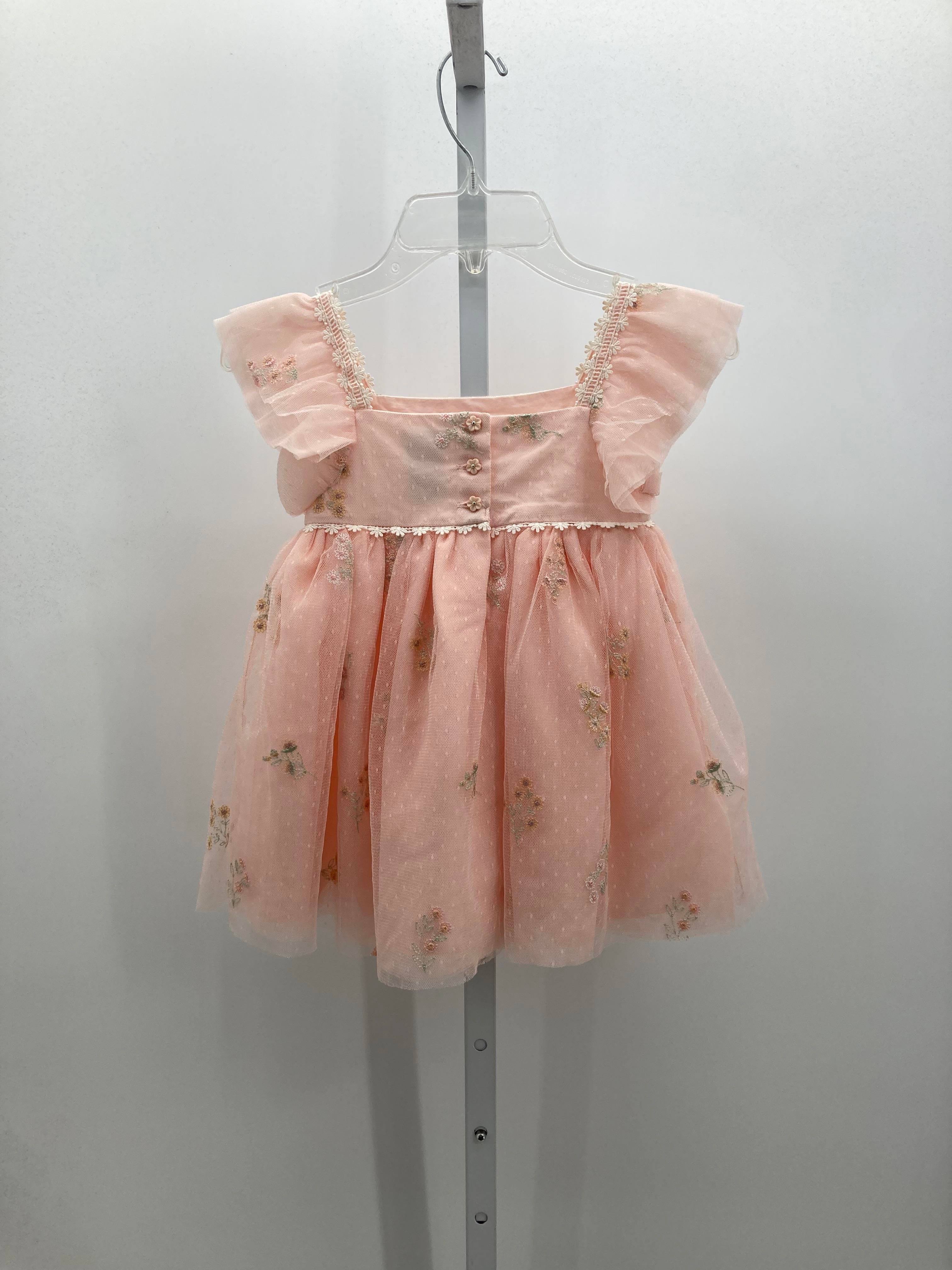 Tahari Size 2T Girls Sleeveless Dress