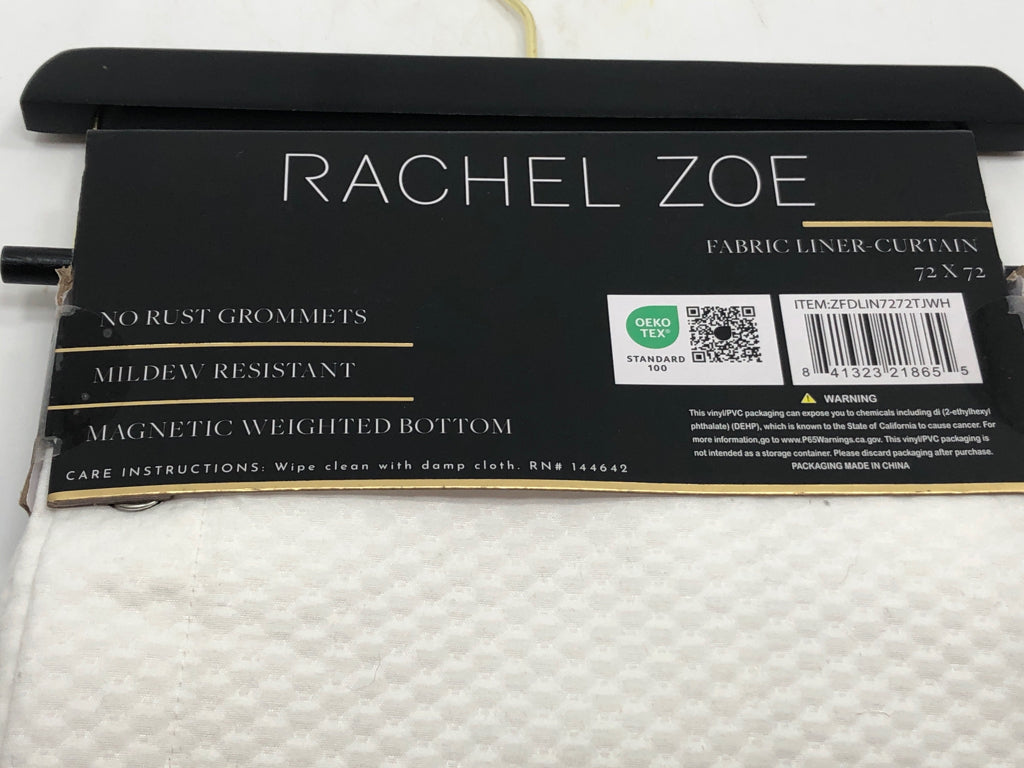 NIP RACHEL ZOE FABRIC LINER CURTAIN.