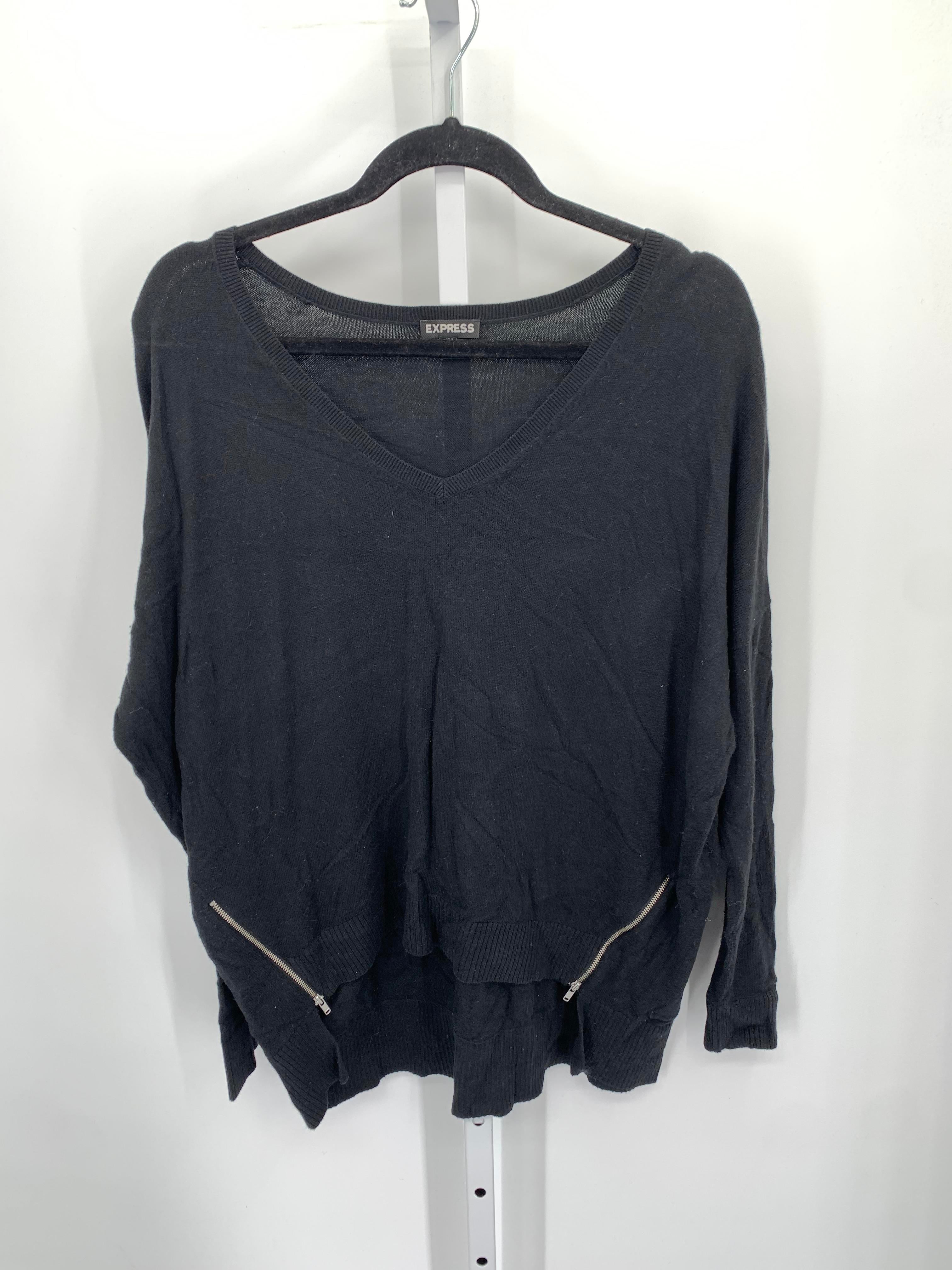 Express Size Small Misses Long Slv Sweater