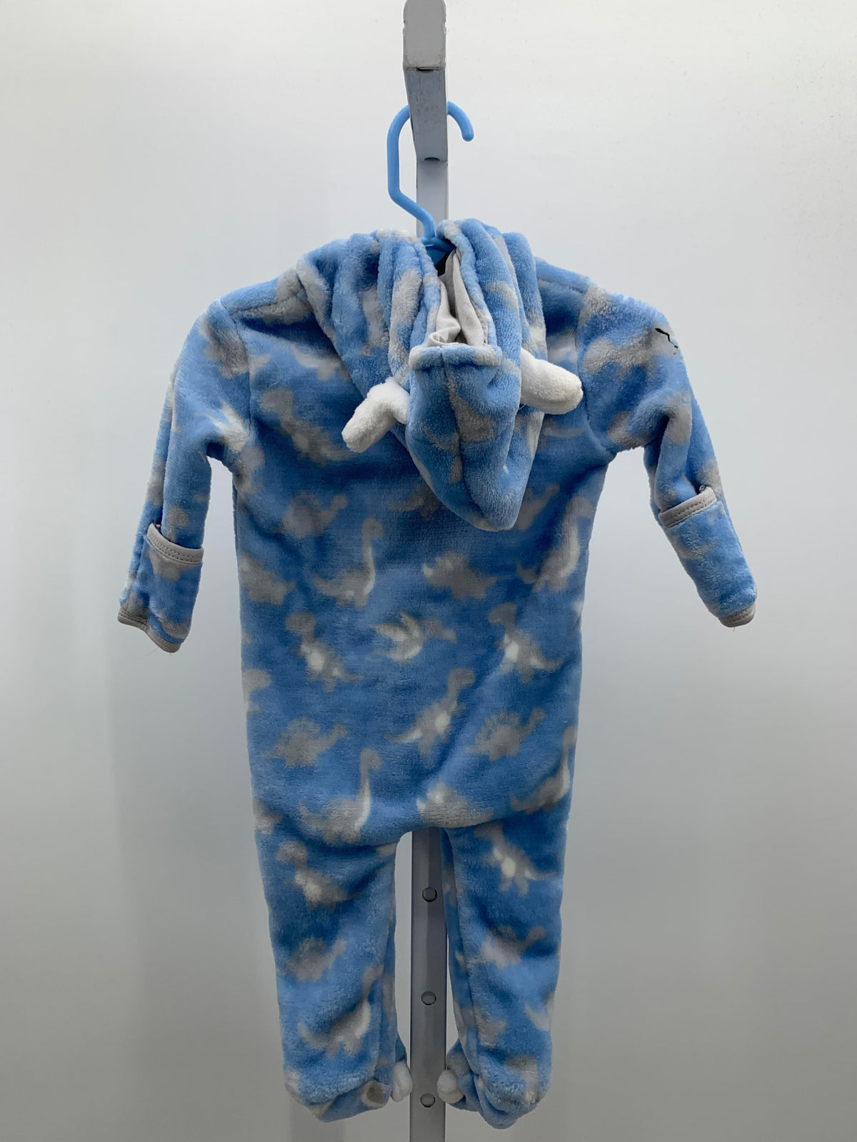 GREY DINOS FLEECE