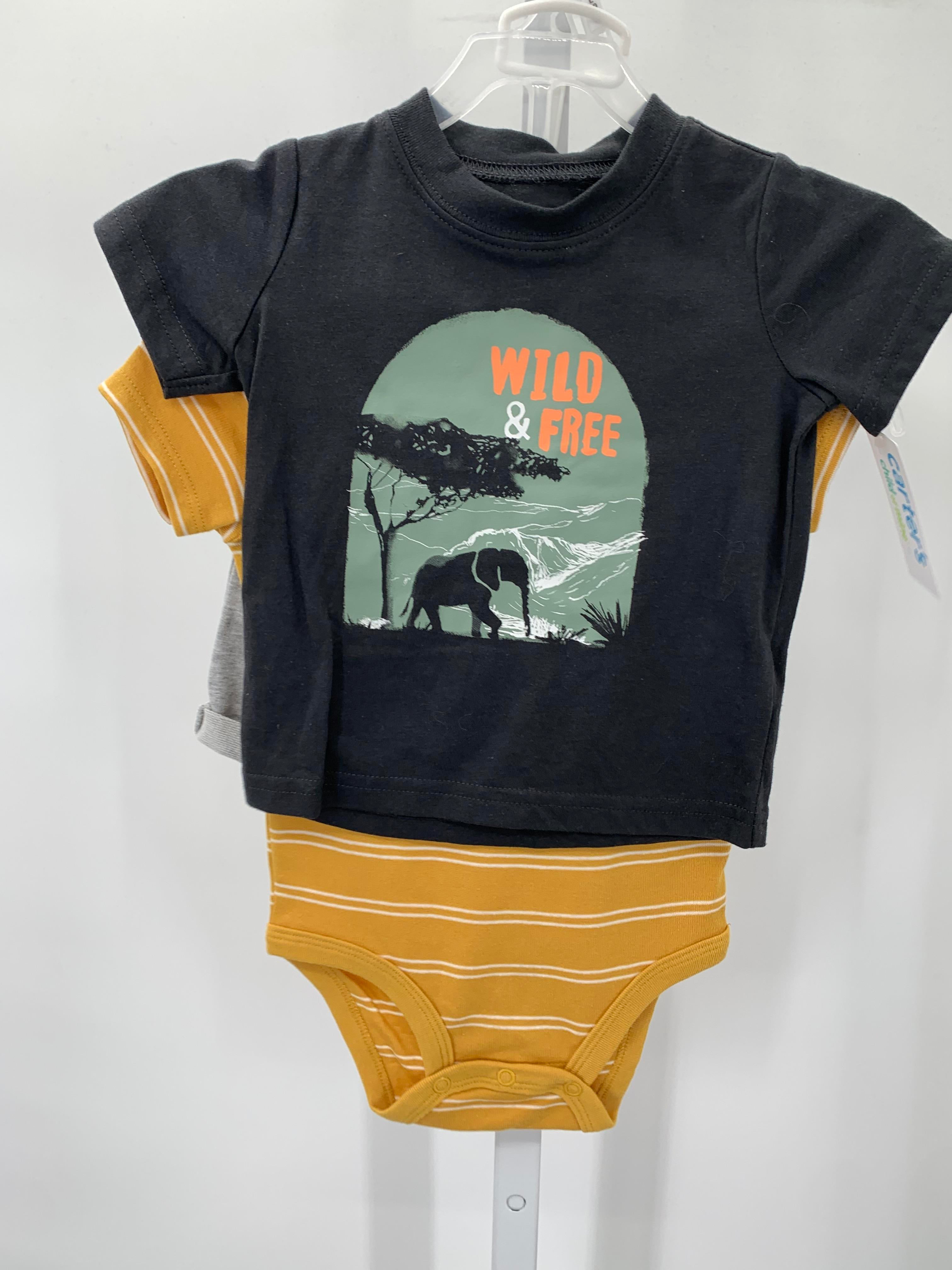 NEW WILD AND FREE TWO SHIRTS AND SHORTS