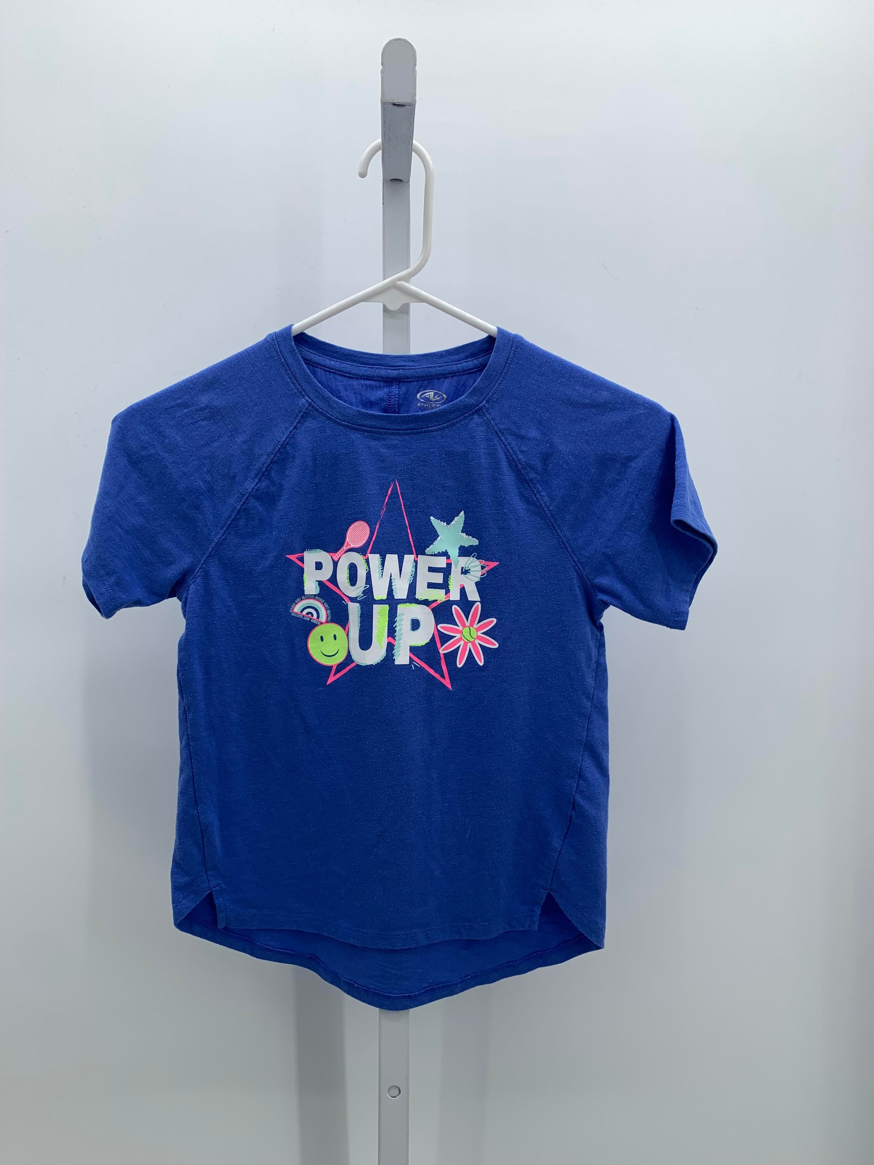 Athletic Works Size 7-8 Girls Short Sleeve Shirt