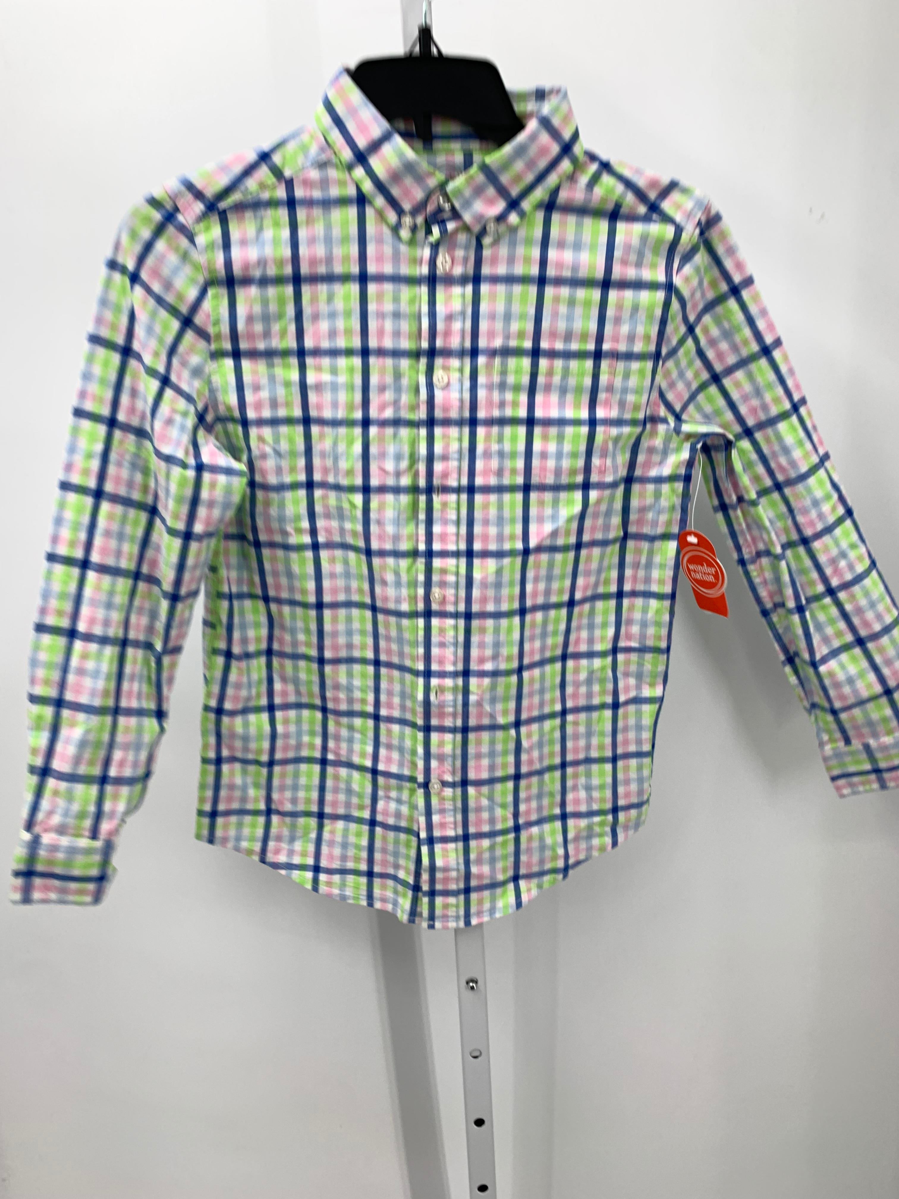 NEW PLAID BTN DOWN