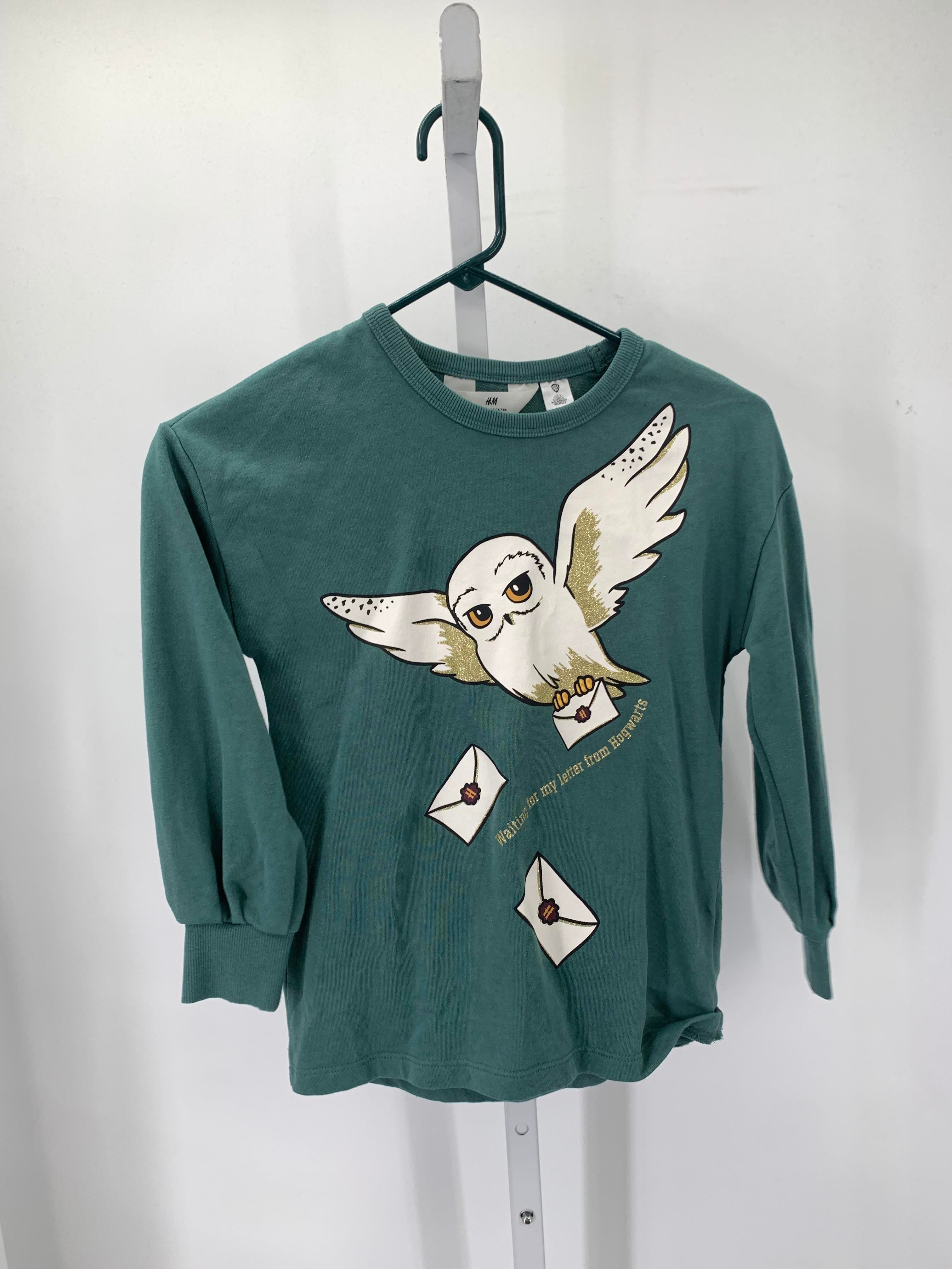 H&M Size 7 Girls Long Sleeve Shirt