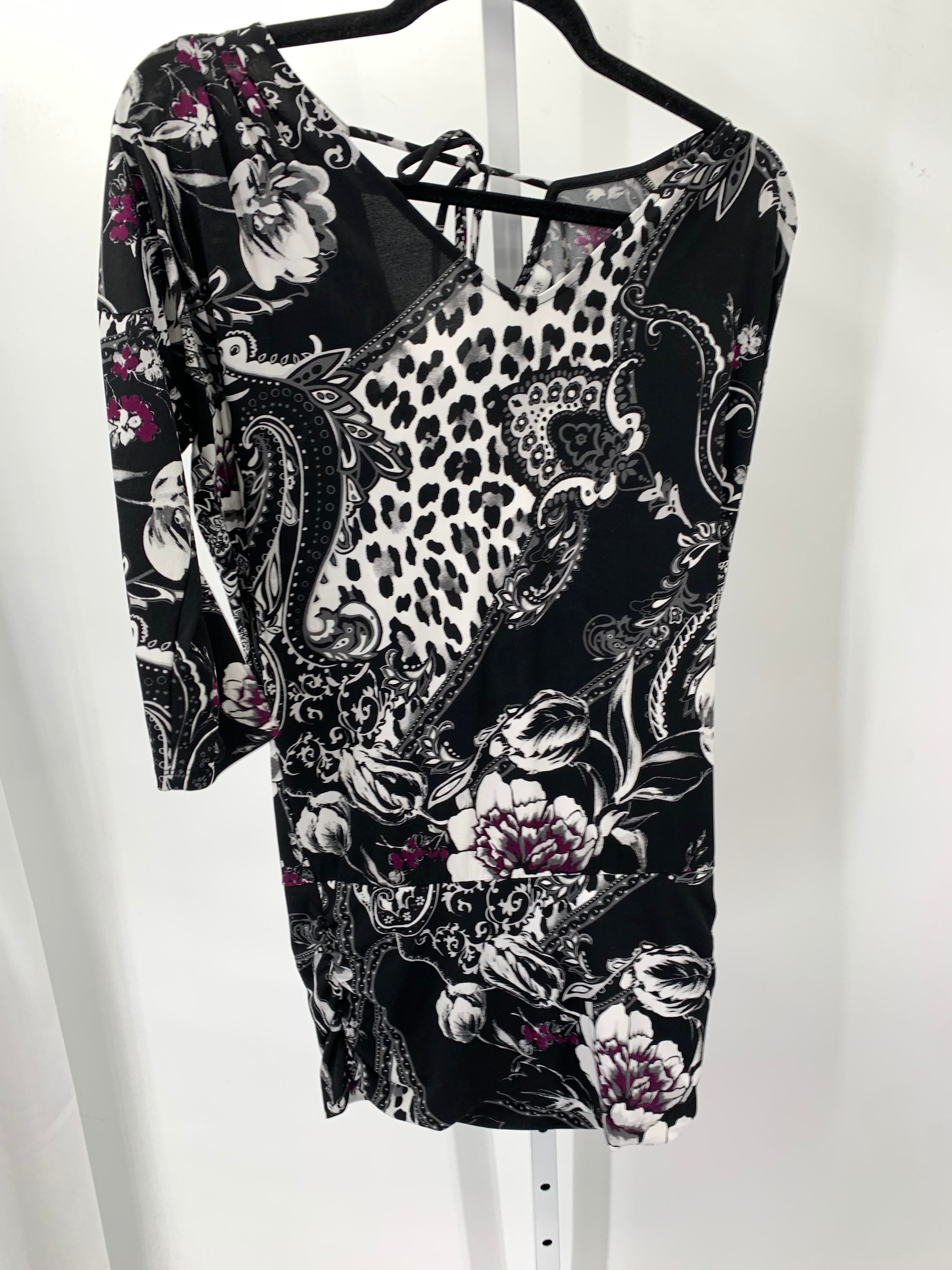 White House Black Size X Small Misses 3/4 Sleeve Dress