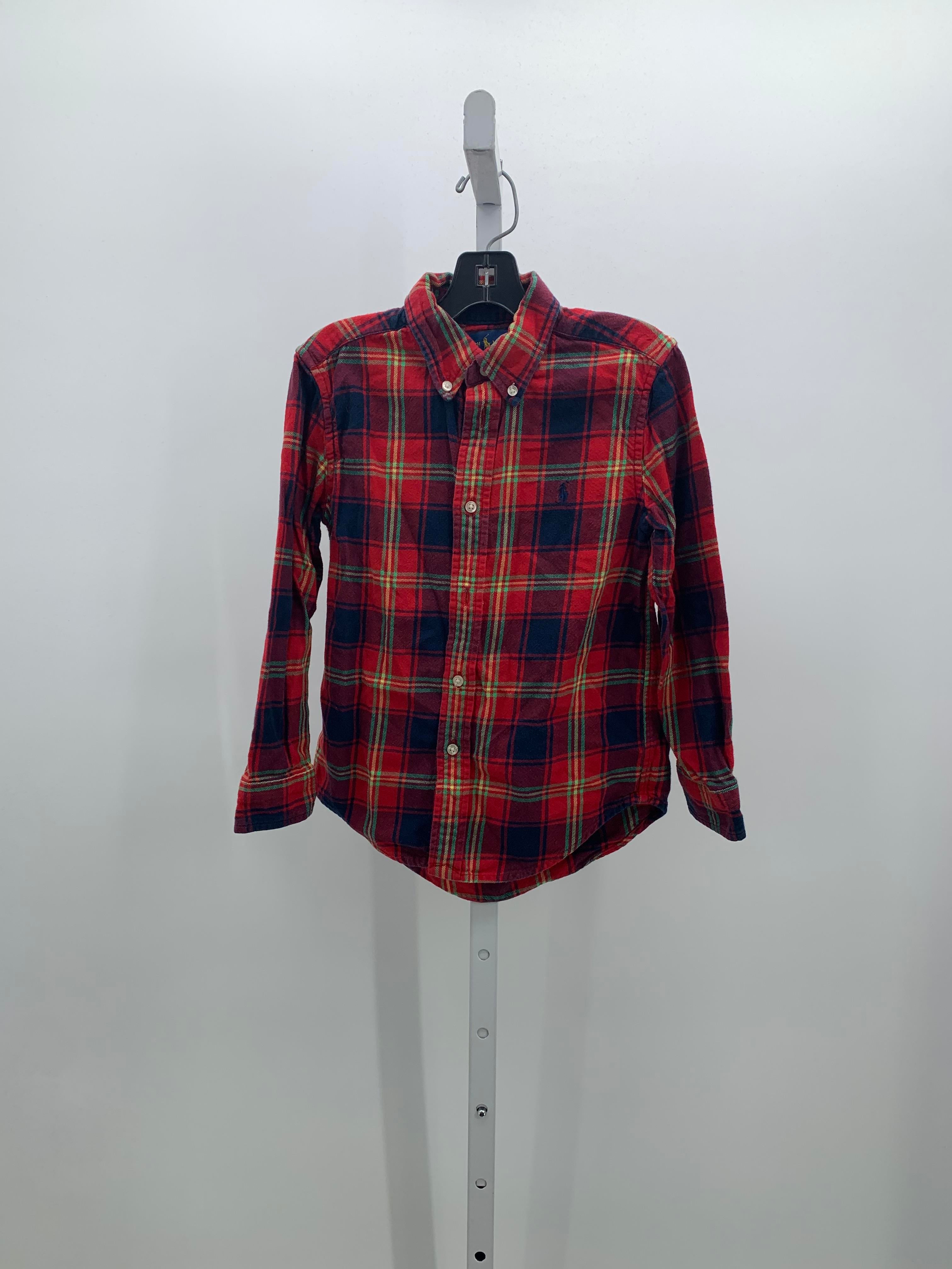 PLAID BTN DOWN