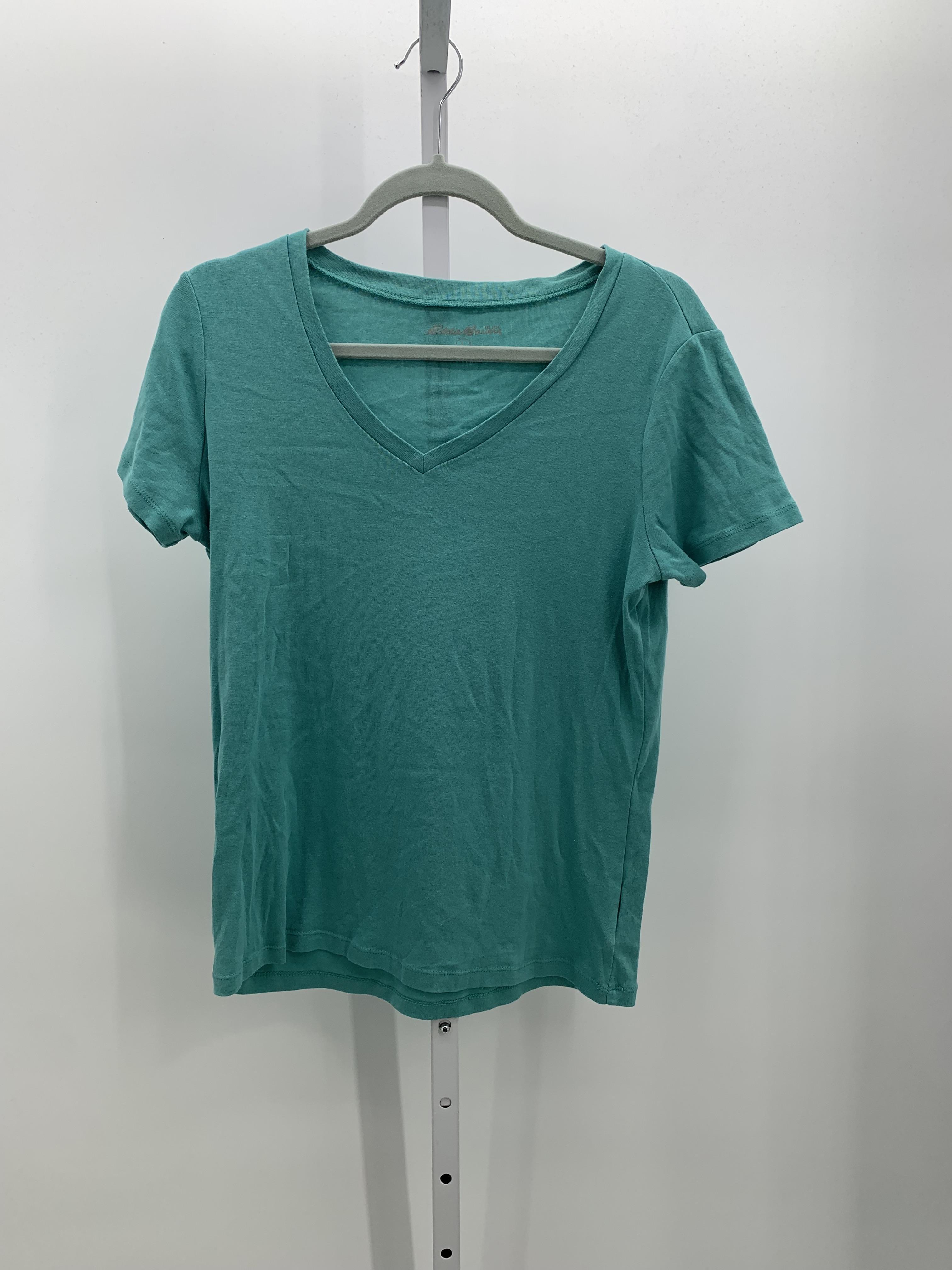 Eddie Bauer Size Large Misses Short Sleeve Shirt