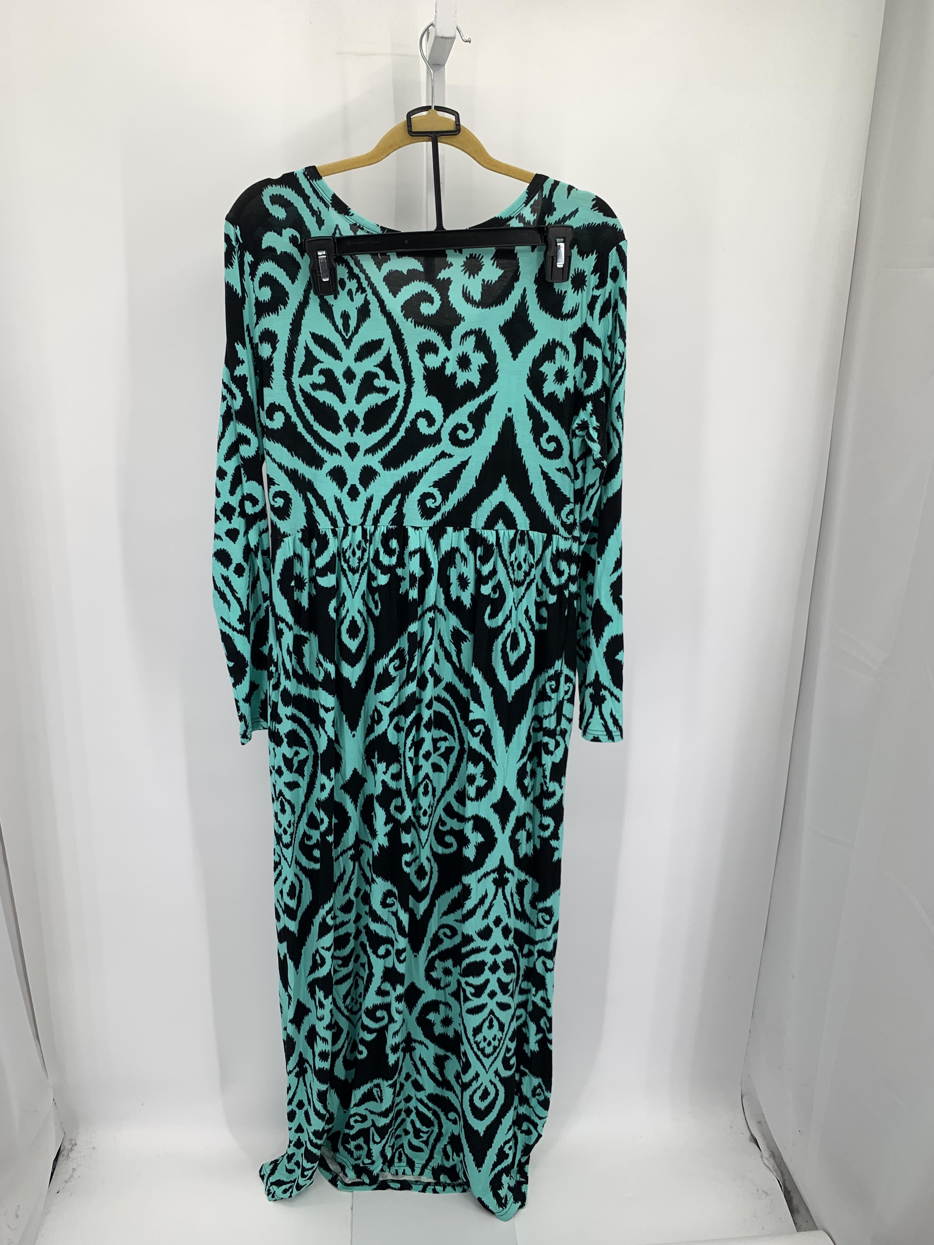 Size Extra Large Misses Long Sleeve Dress