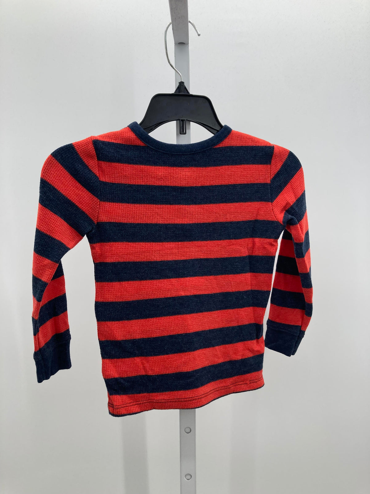 RED STRIPES WAFFLE KNIT
