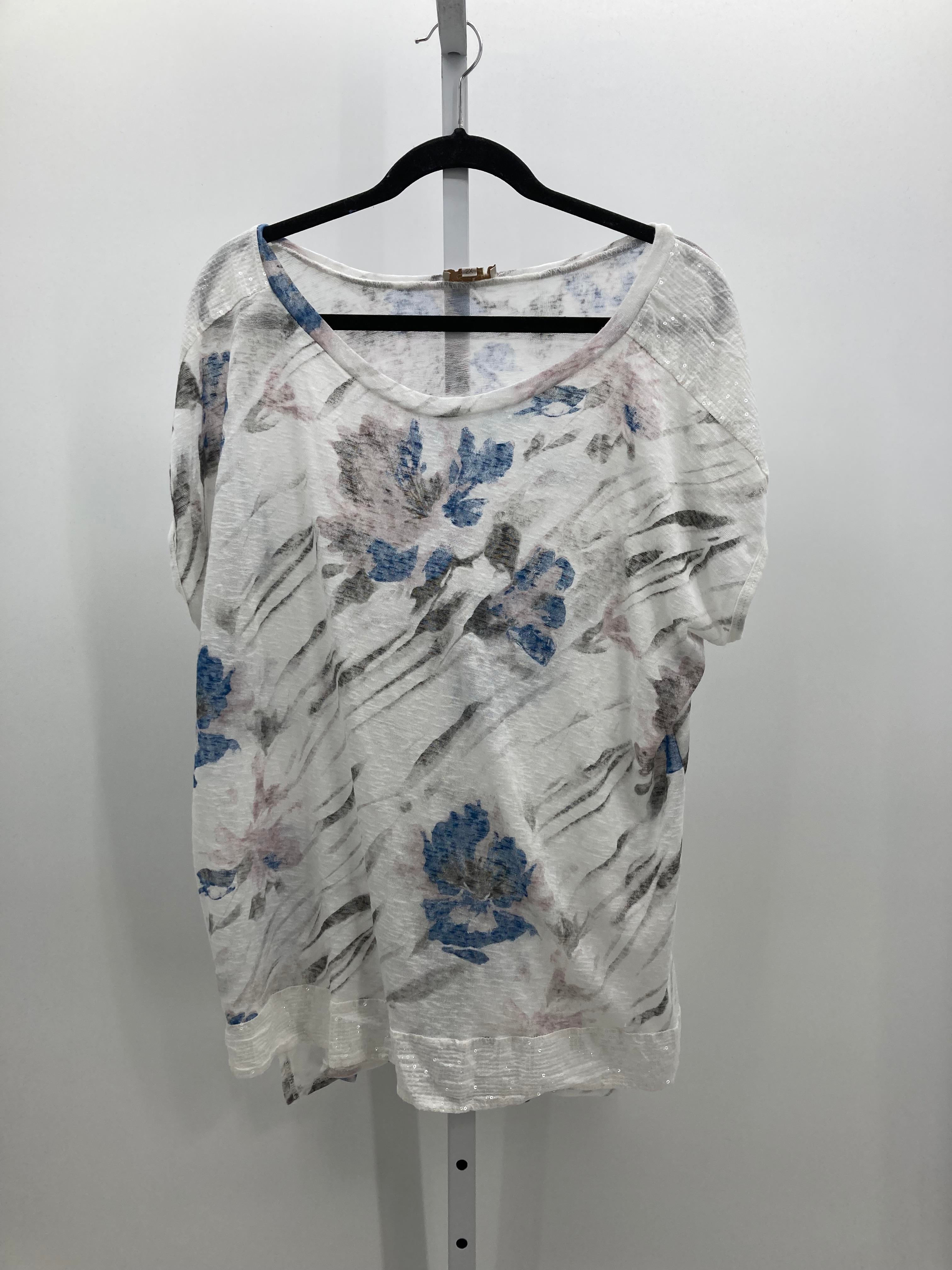 Size 2X Womens Short Sleeve Shirt