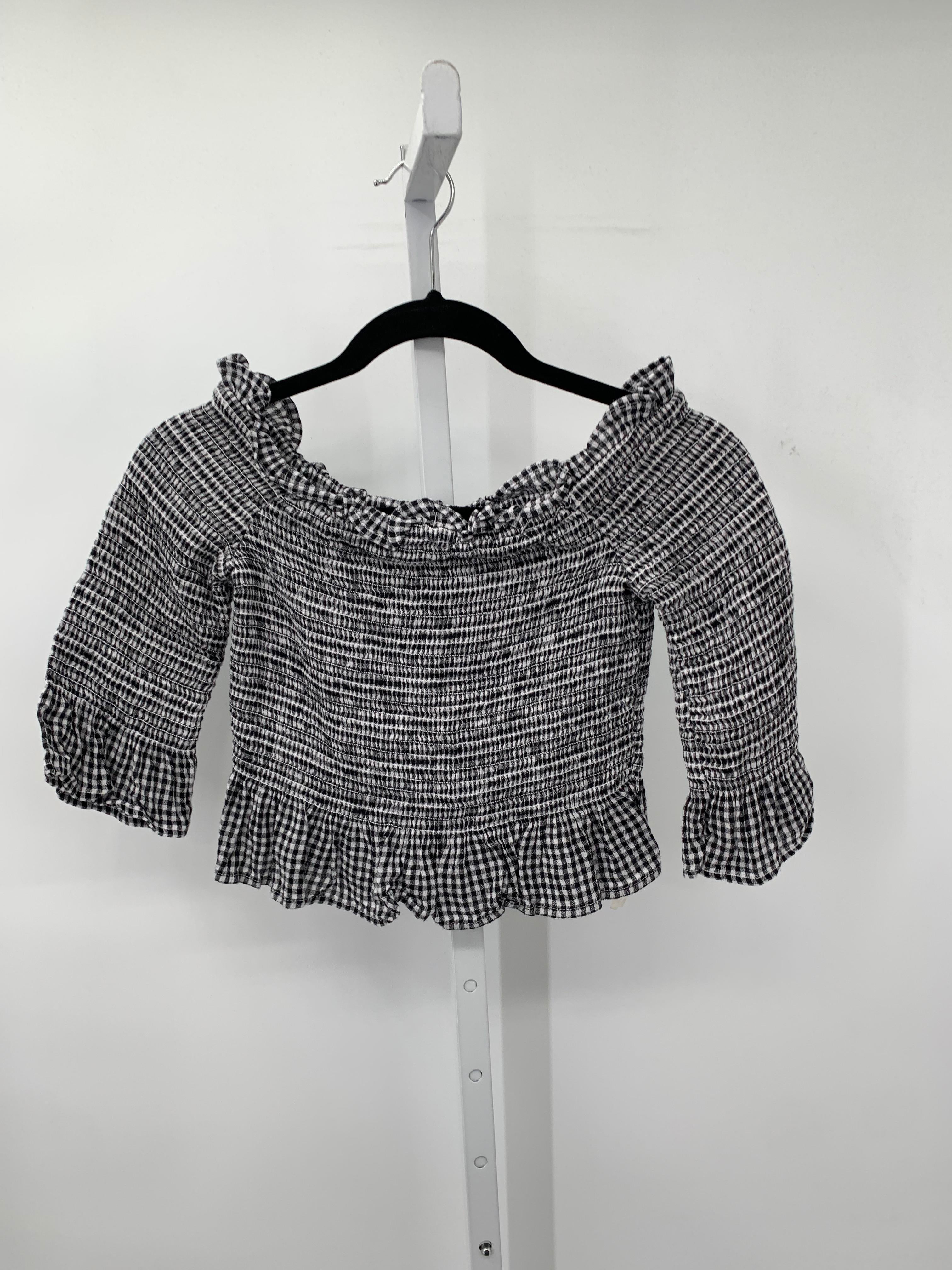 American Eagle Size Small Misses Short Sleeve Shirt