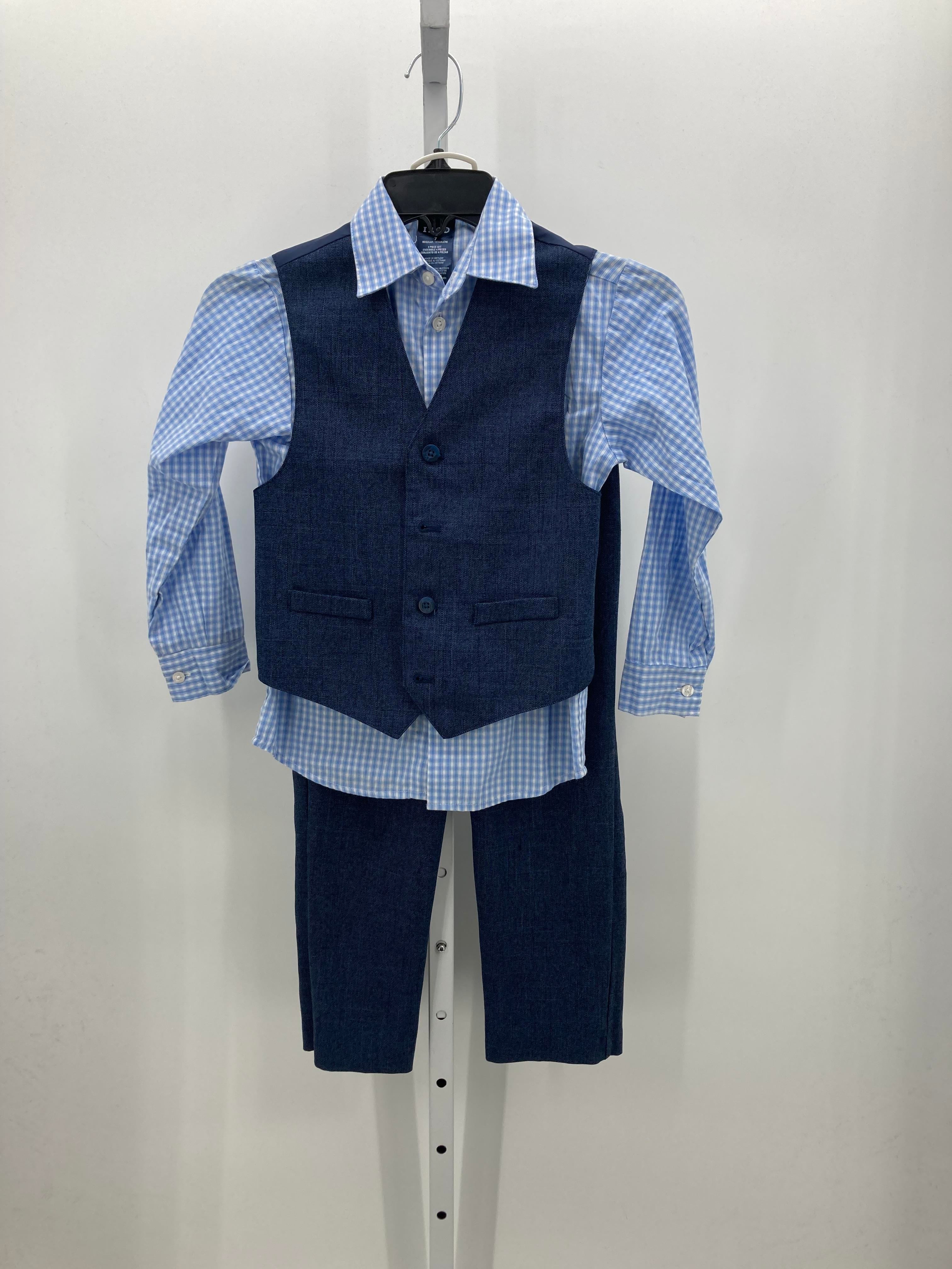 PLAID SHIRT VEST AND TROUSERS