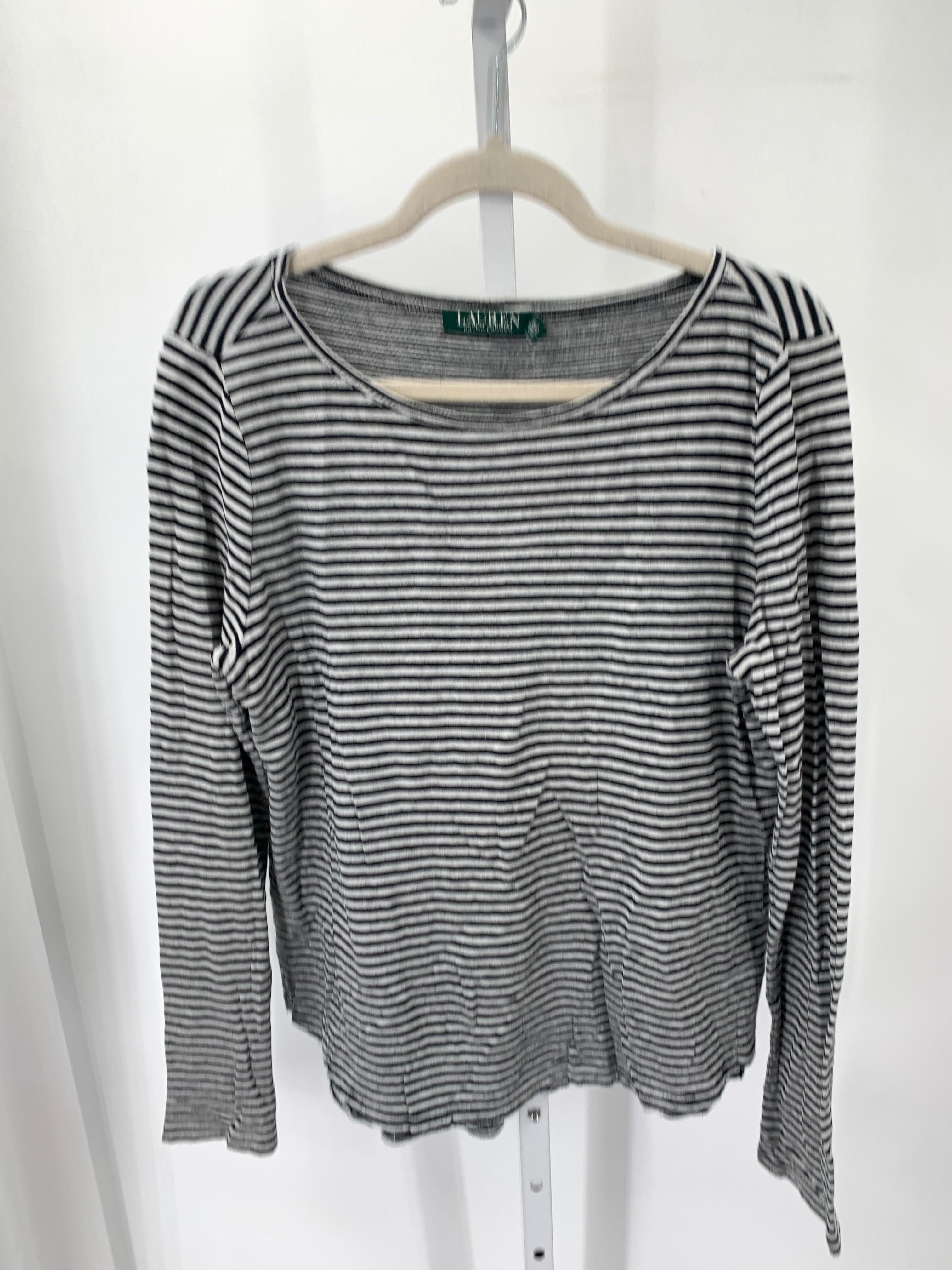 Ralph Lauren Size Large Misses Long Sleeve Shirt