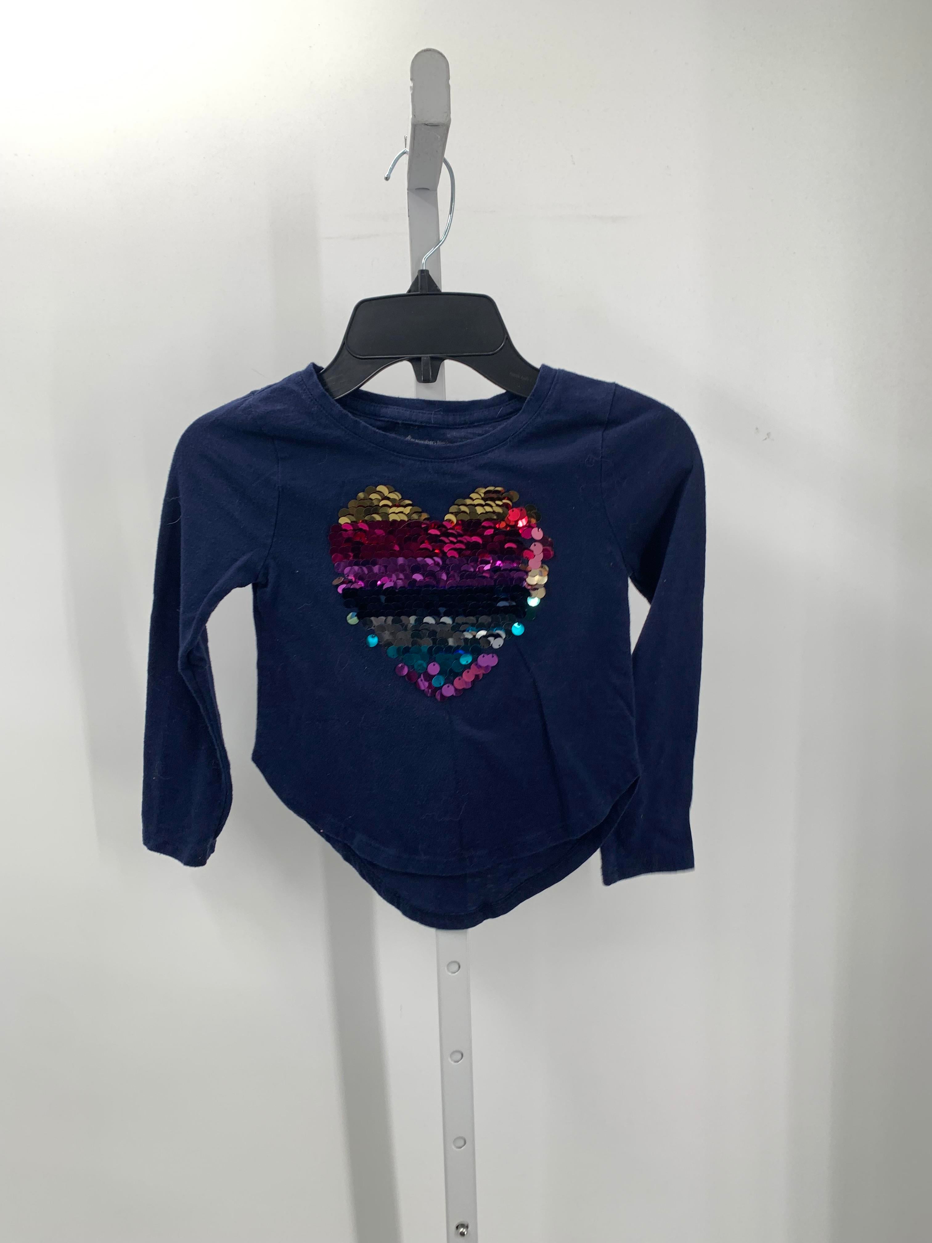 Size 4-5 Girls Long Sleeve Shirt