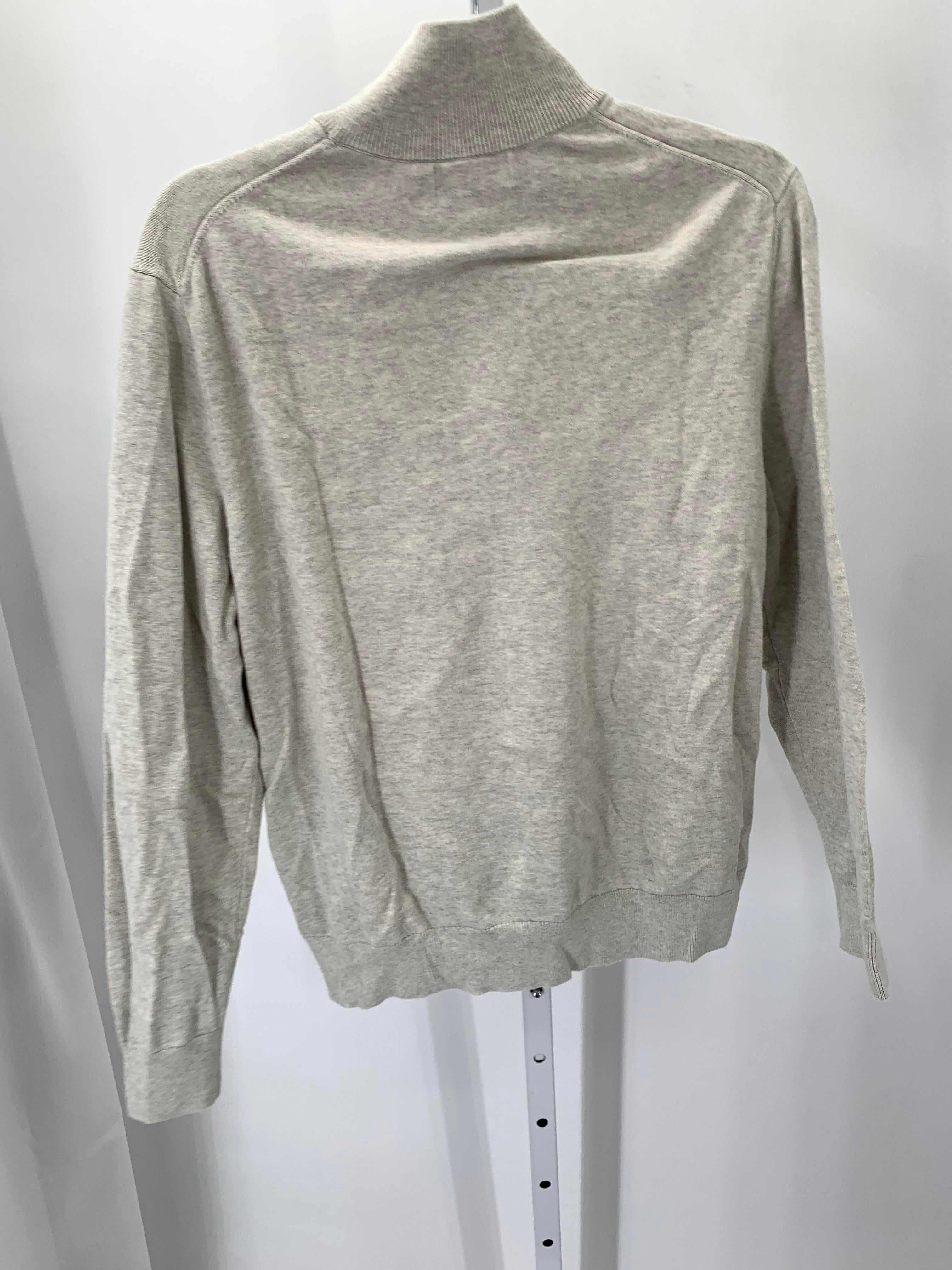 PARTIAL ZIP KNIT
