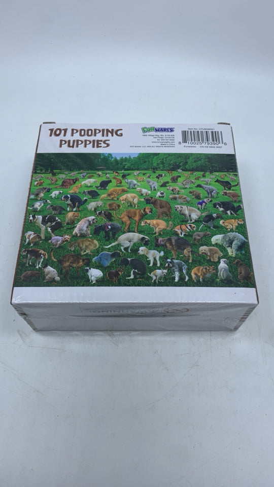 NIB 101 POOPING PUPPIES PUZZLE.