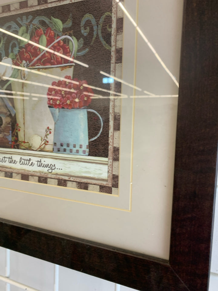 LIFE'S GREATEST TREASURES FRAMED PRINT.