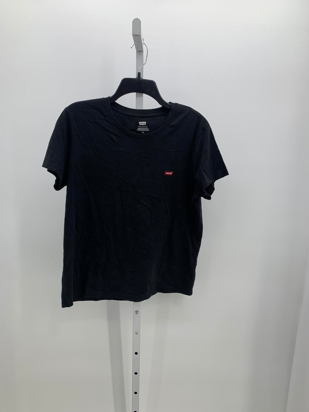 Levis Size Large Misses Short Sleeve Shirt