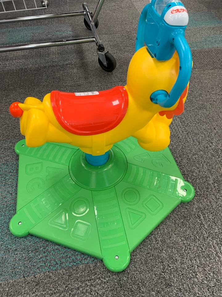Fisher Price Bounce and Spin Lion