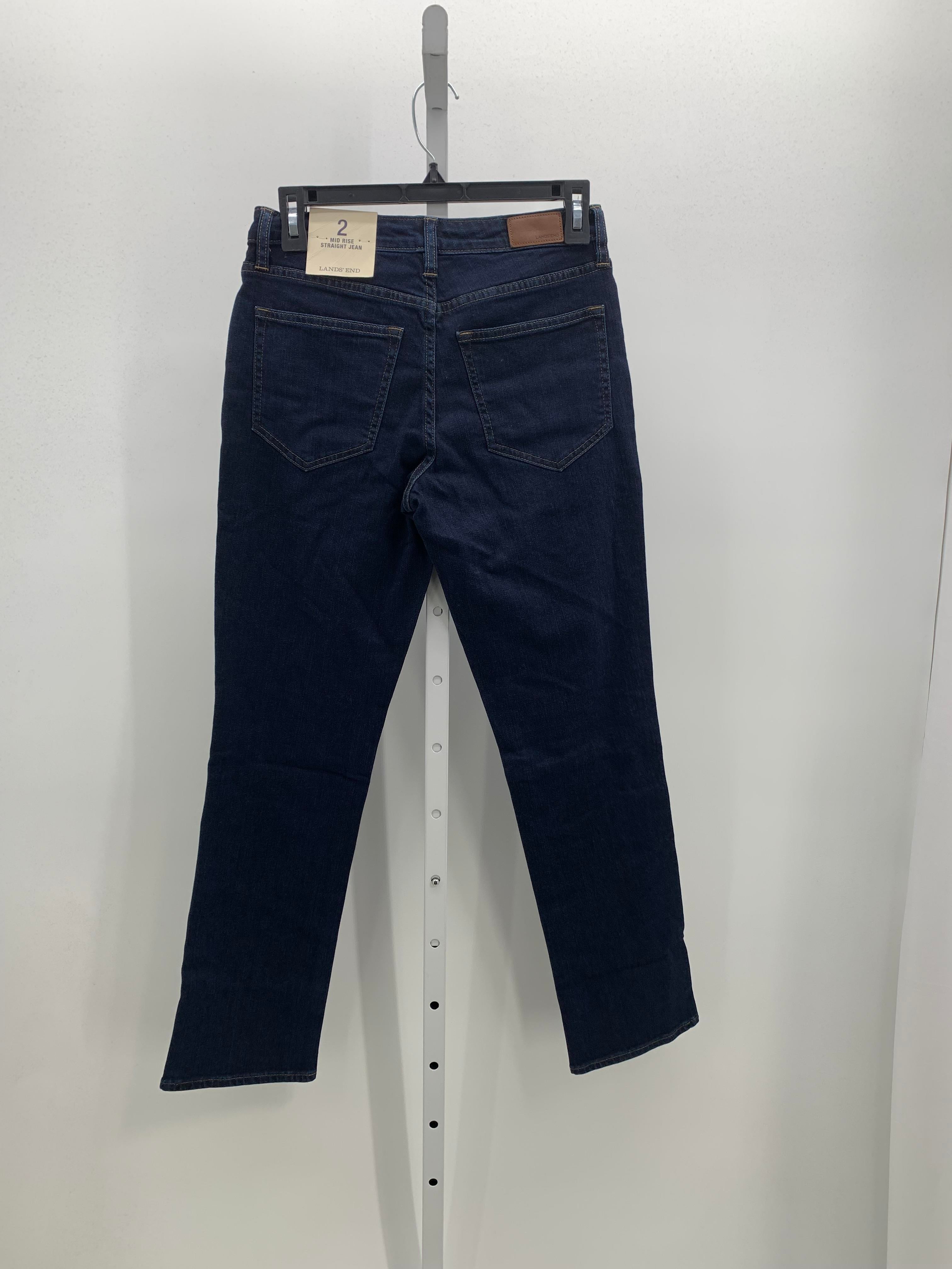 Lands End Size 2 Misses Jeans