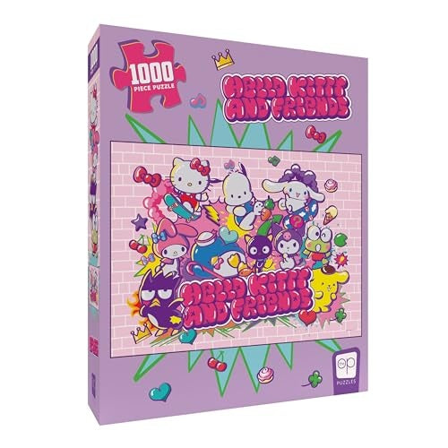 Hello Kitty® and Friends Tokyo Skate 1000-Piece Puzzle  by USAopoly -